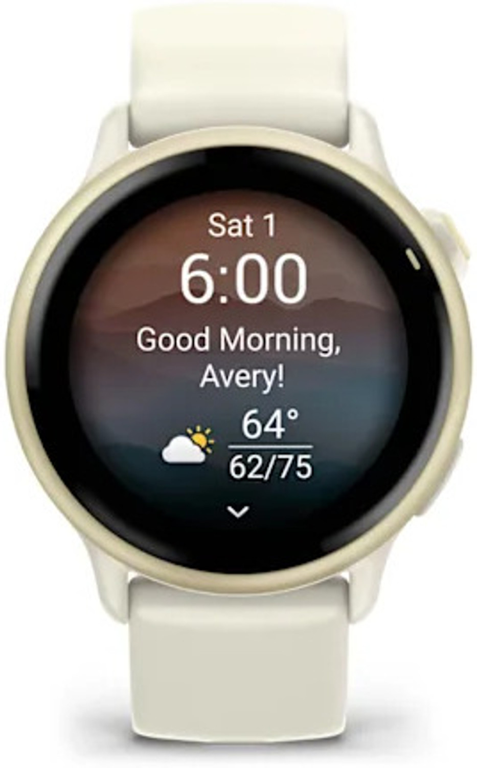 Image of GARMIN Vivoactive 6 Bone Silicone Band(A04951) Smartwatch