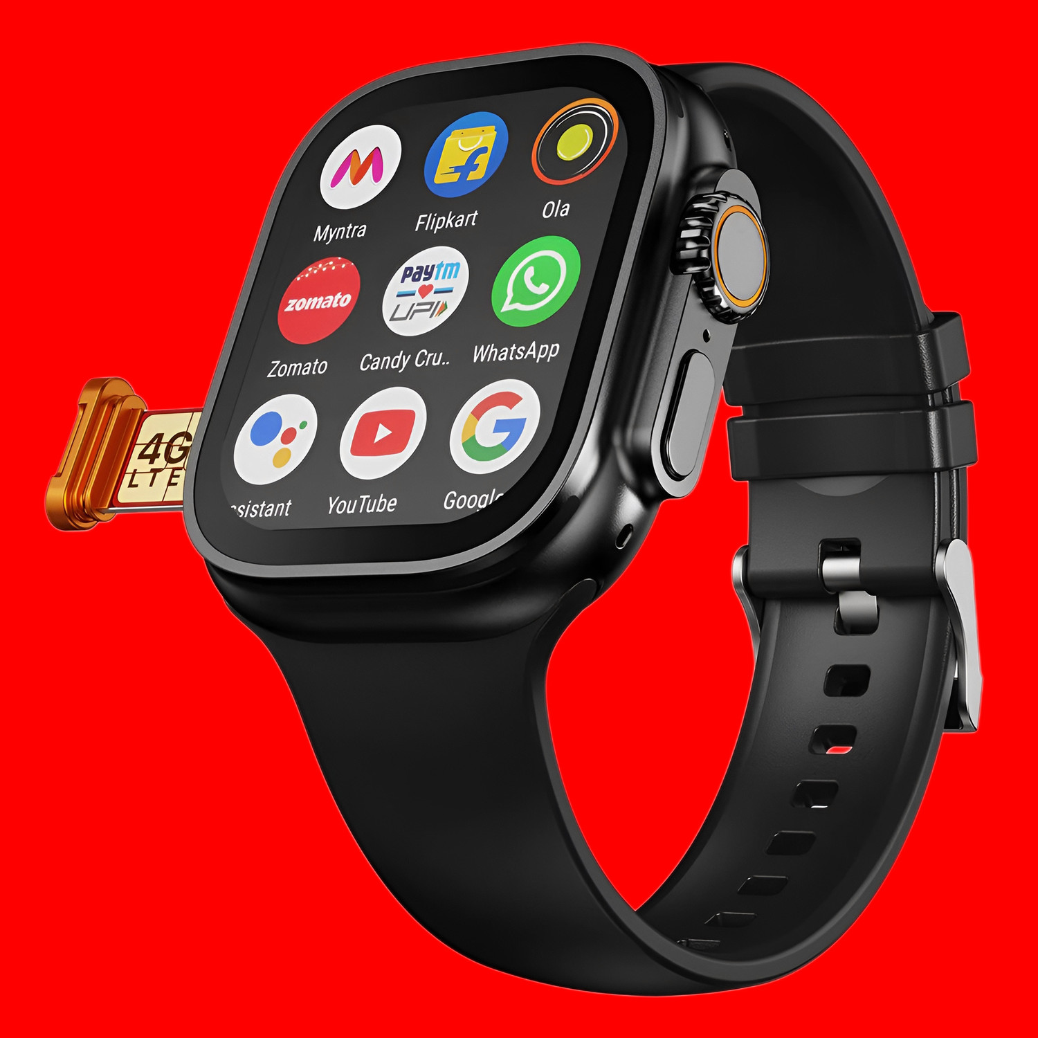 Image of Hayyo India's 1st 5G /4G Android Smart Watch Smartwatch