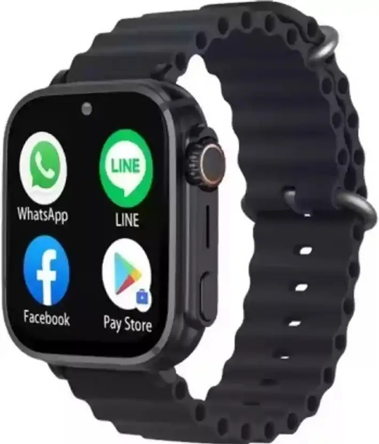 Image of Onikuma T800 BT watch 2in Big Screen Sunlight Proof Display Music Play Insta WA Notifier Smartwatch