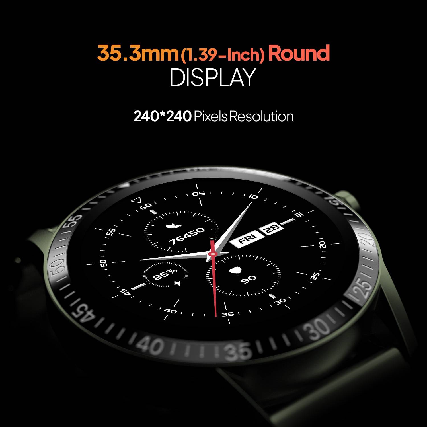 Fire-Boltt Talk 35.3mm Bluetooth Smartwatch with SpO2 - Image 4