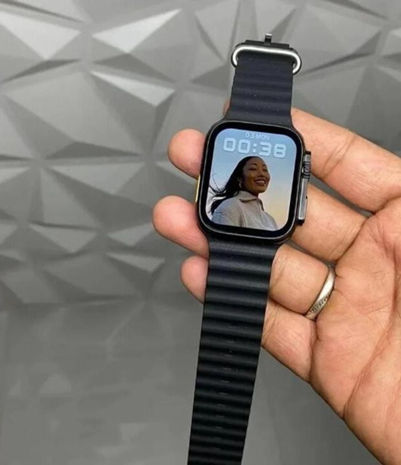 Image of Onikuma T800 BT watch 2in Big Screen Sunlight Proof Display Music Play Insta WA Notifier Smartwatch