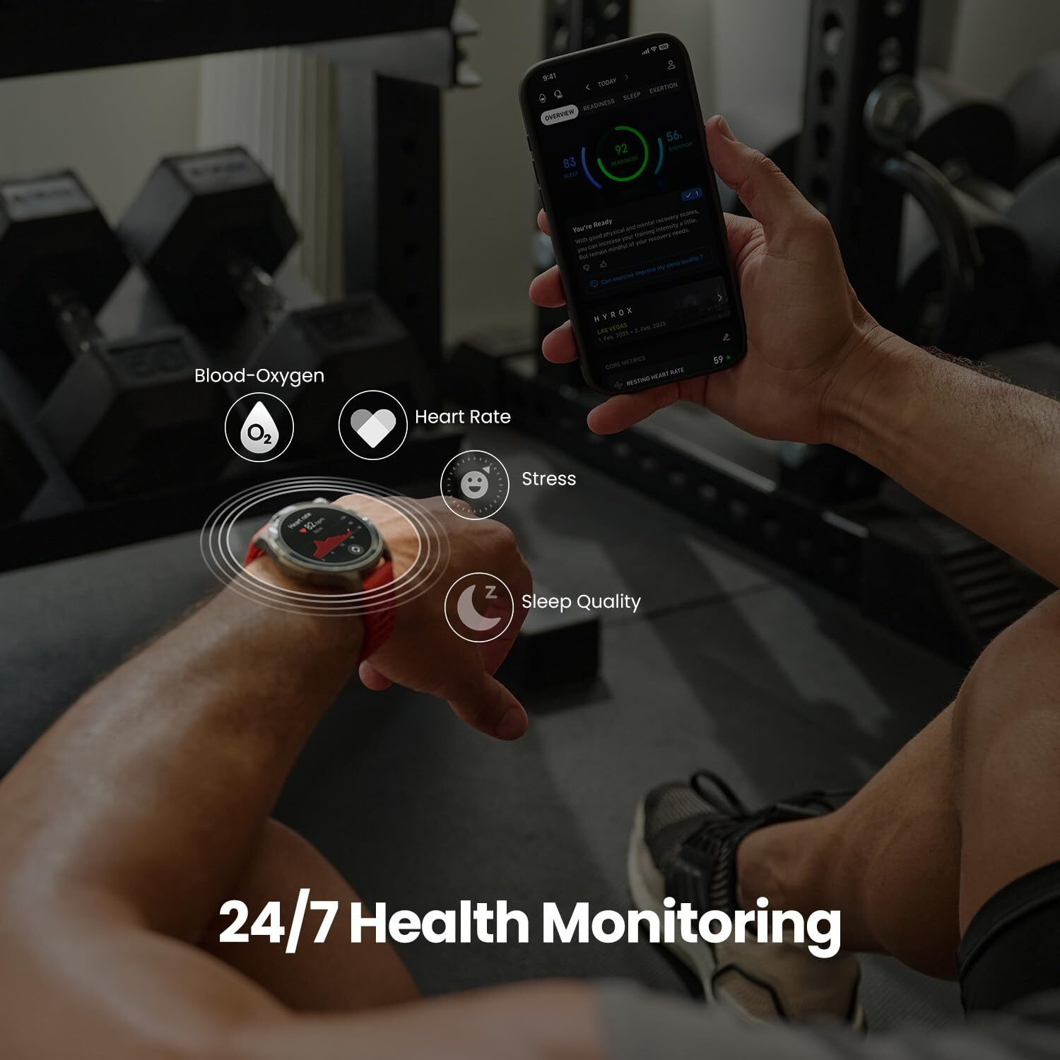 Image of AMAZFIT Balance 2 1.5 AMOLED Sapphire Glass Display,Dual Band GPS,Upto 21 Days Battery Smartwatch