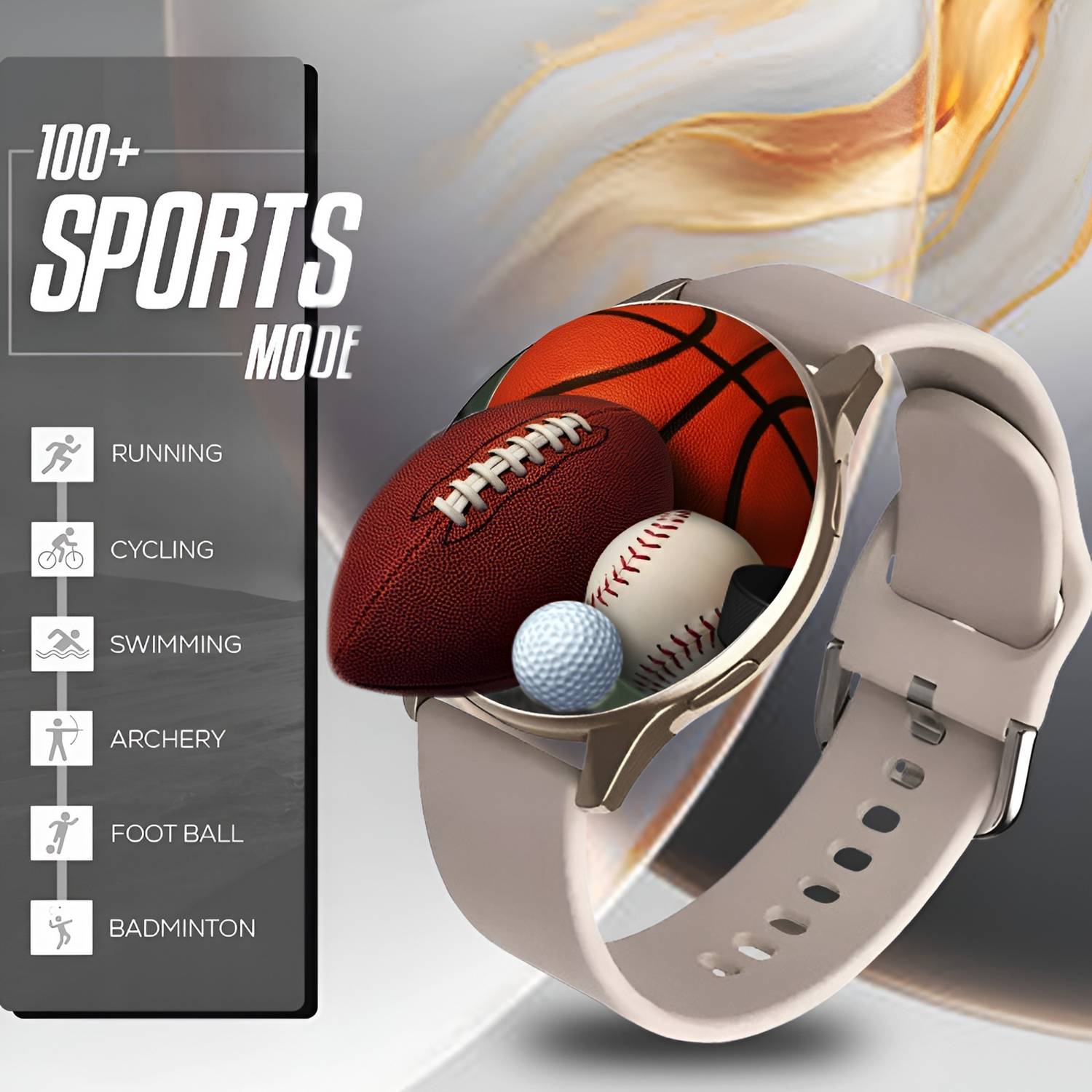 GameSir Active 2 Round BT Calling Smartwatch - Image 4