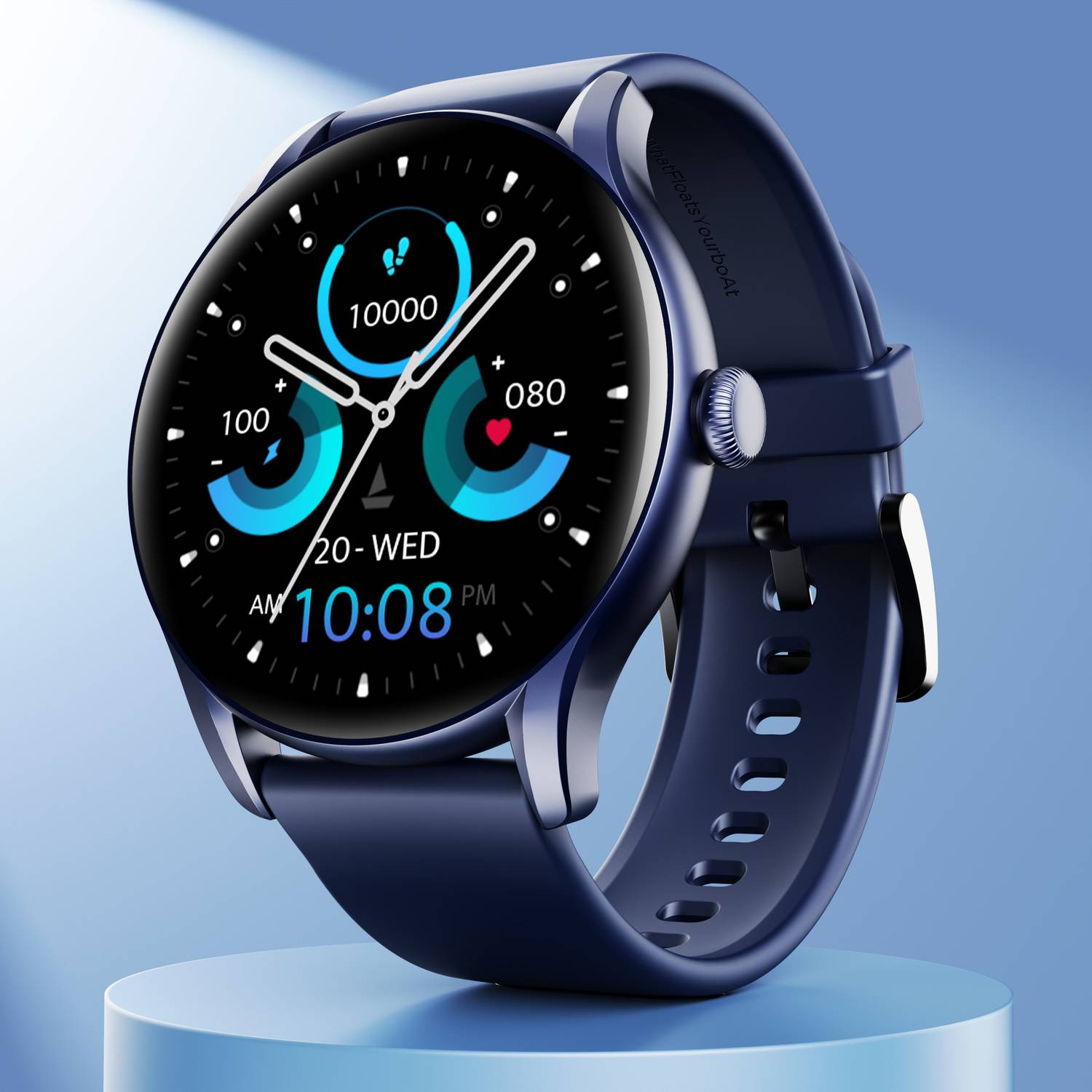 boAt Lunar Connect Ace w/ 3.63 cm(1.43") AMOLED Display,BT Callin