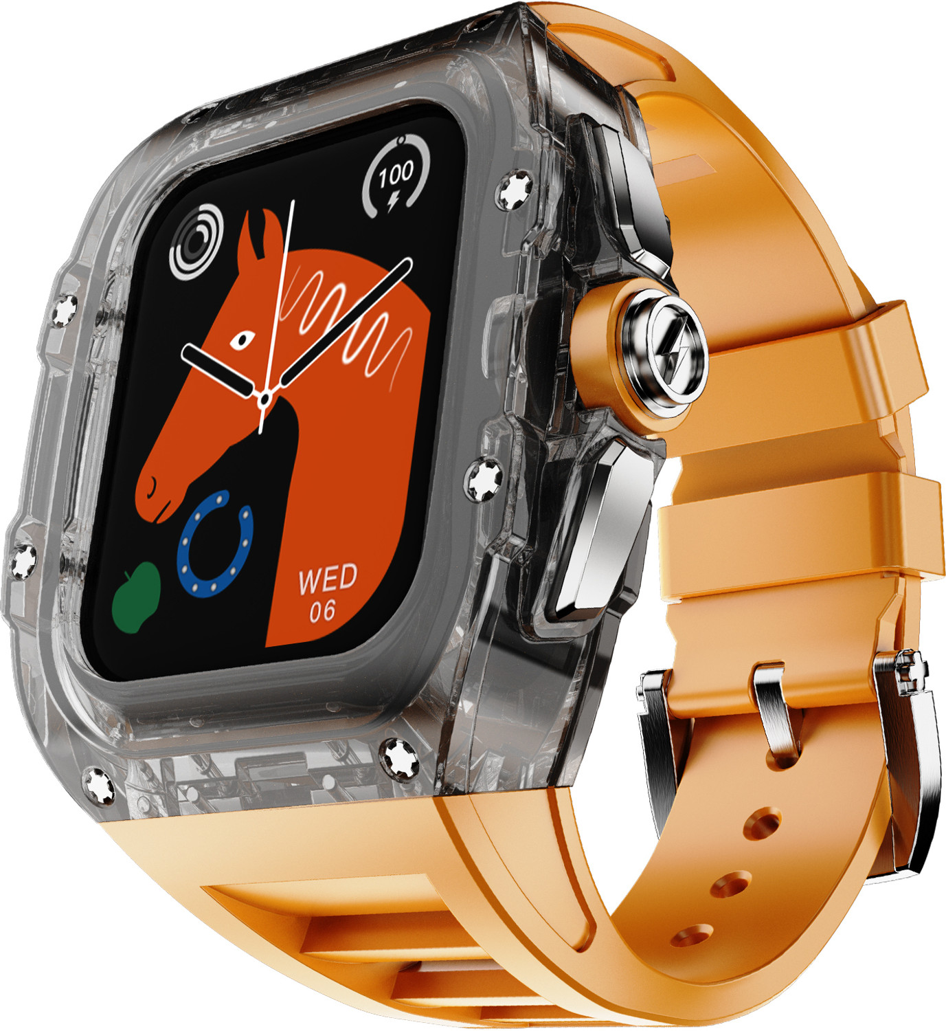 Image of Fire-Boltt Diablo 49.5mm (1.95) Display, Bluetooth Calling, Wireless Charging Smartwatch