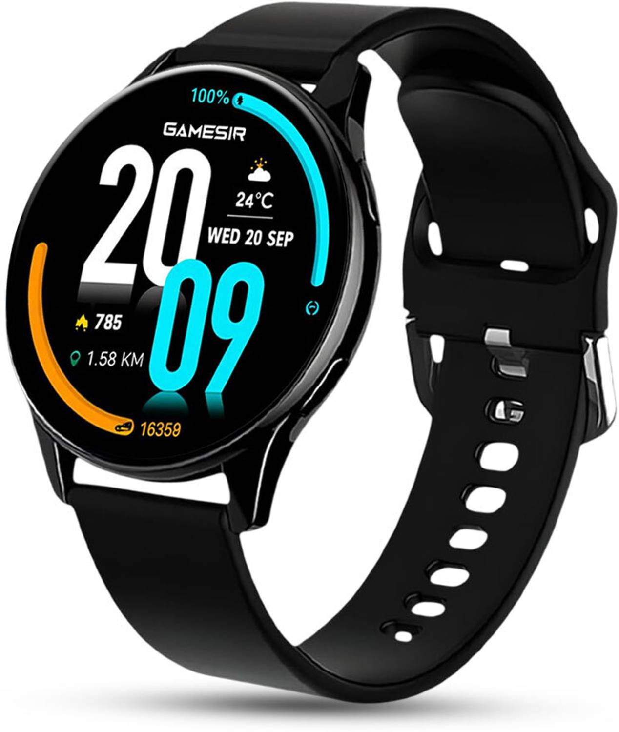 GameSir Active Smartwatch with Bluetooth Calling, SpO2, Heart Rat