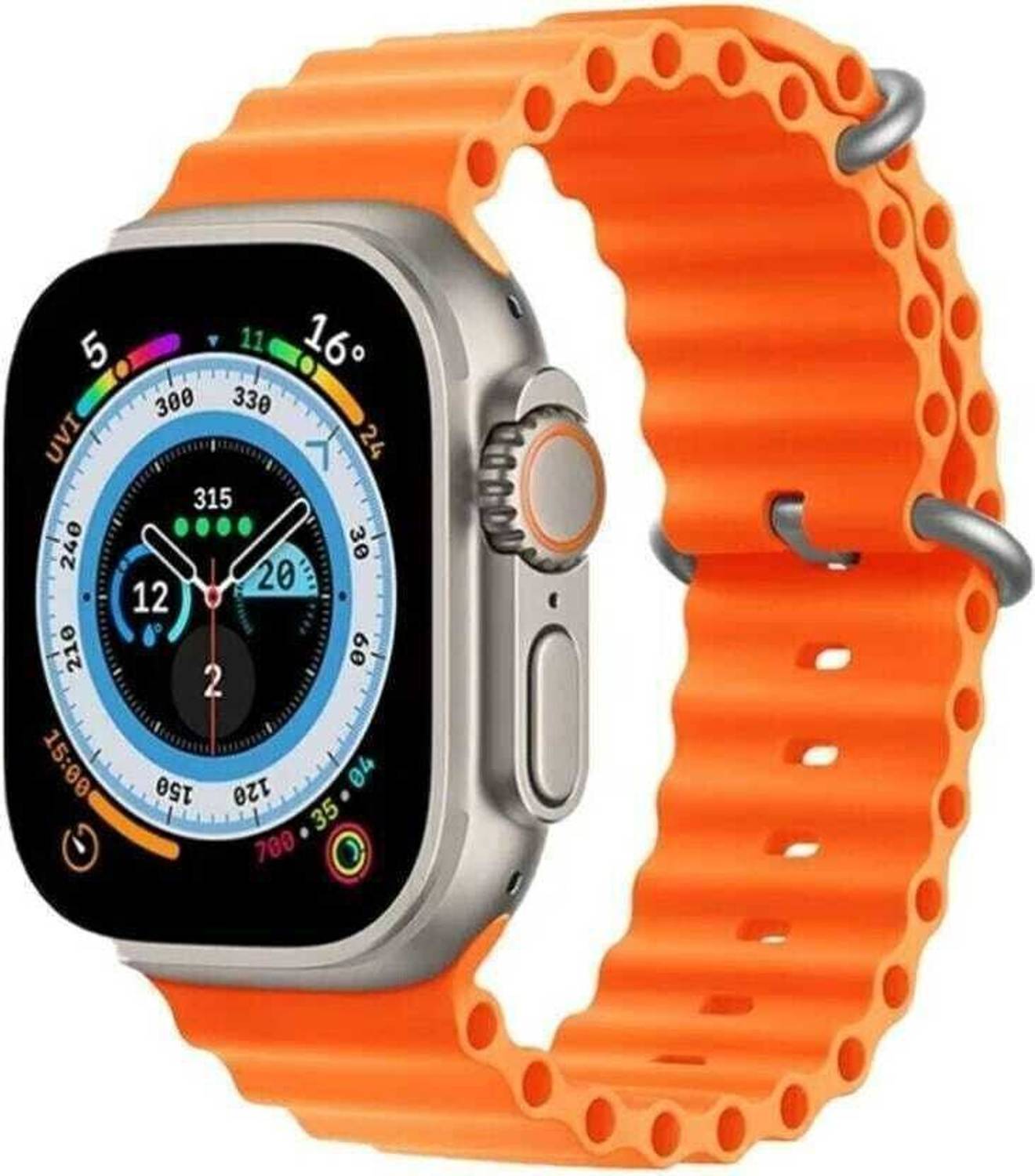 qamanta W9 ultra 2 ultra 1.99"Premium Series8 Titanium Design Ful