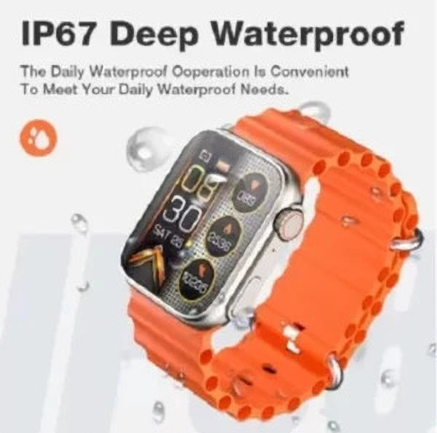 Image of Moktu T800 Ultra Smartwatch Series 8 with Bluetooth , Fitness & HD Display Smartwatch