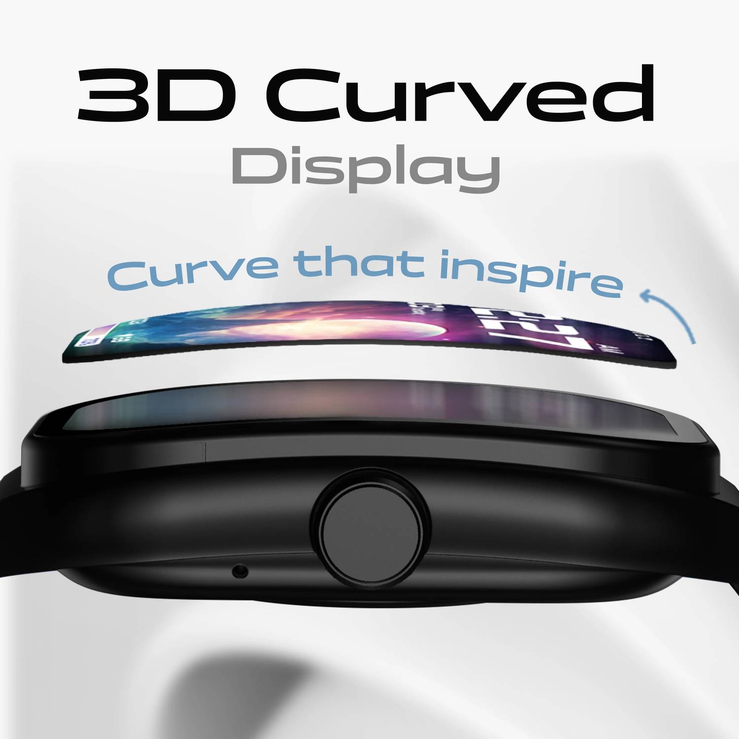 GOBOULT Trail 2.01'' 3D Curved HD Display Smartwatch - Image 4