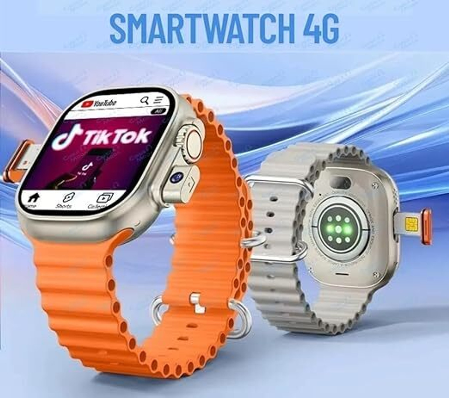 Image of SEHUB HW Ultra Call 2 5G Smart Watch | Dual Camera | 4GB RAM 64GB ROM | SIM, GPS, BT Smartwatch
