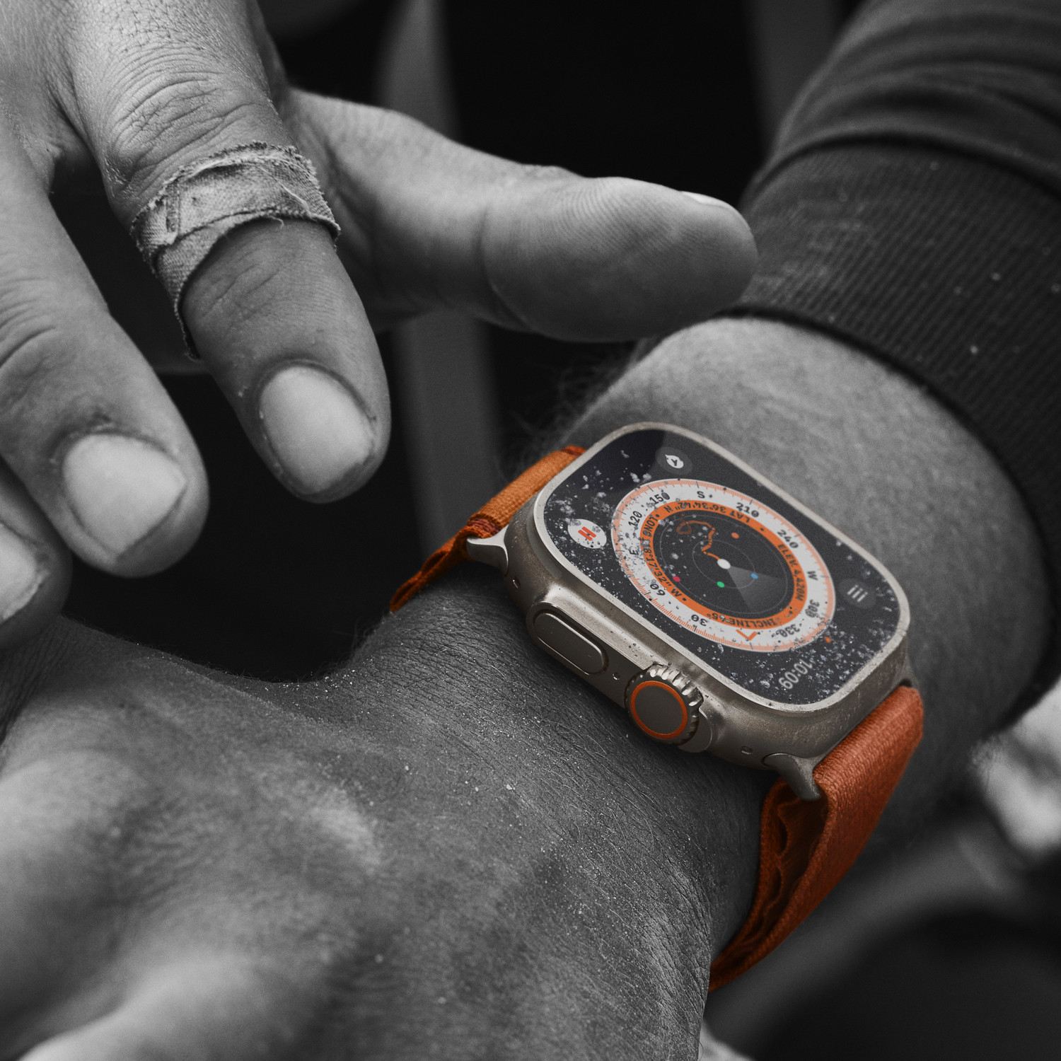 Image of Apple Watch Ultra 49mm GPS + Cellular - ECG App, Temp sensor, Fall Detection