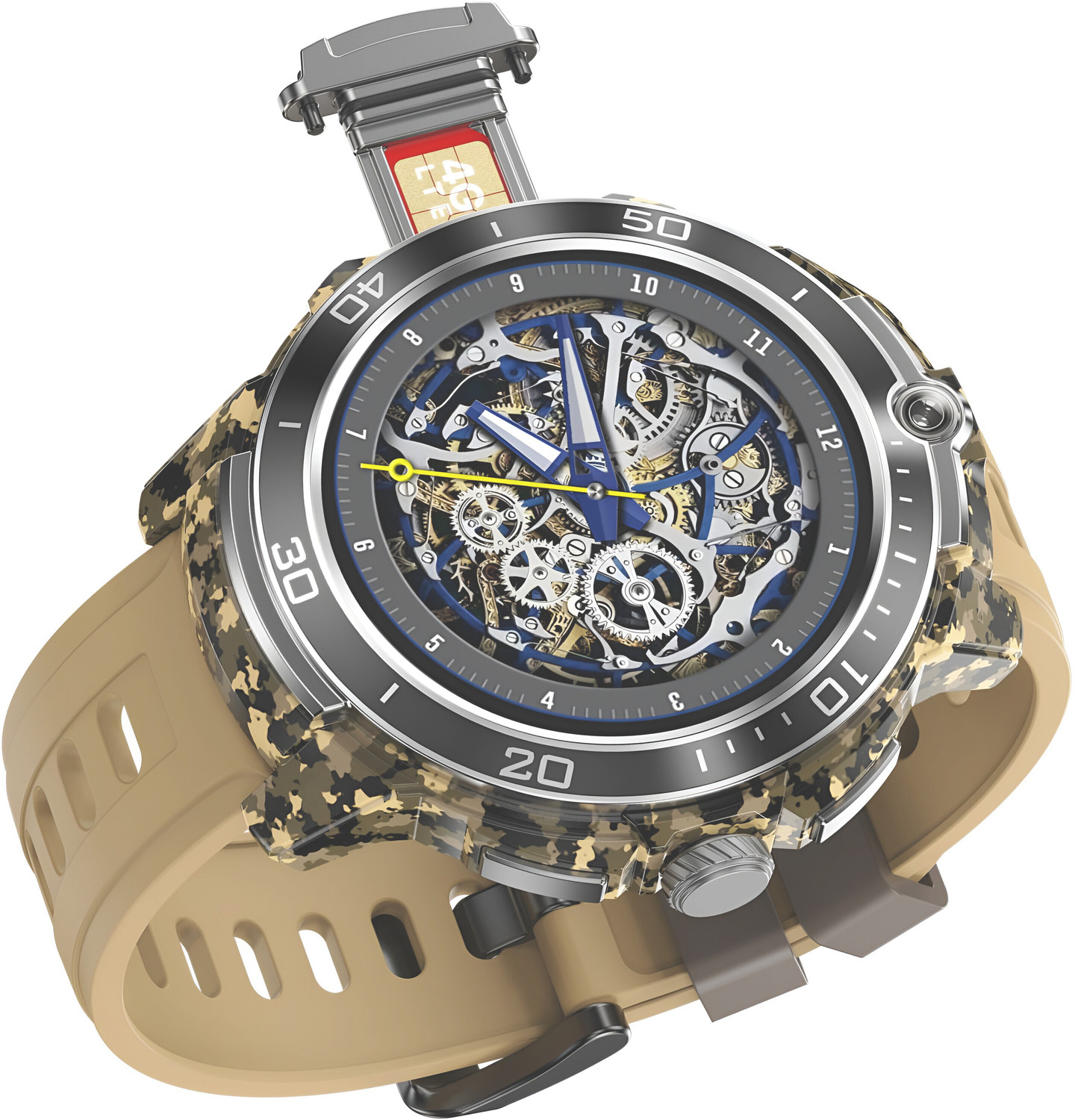 Image of Hayyo 5G Android Smartwatch Water Resistant WhatsApp /Facebook /YouTube Support Smartwatch
