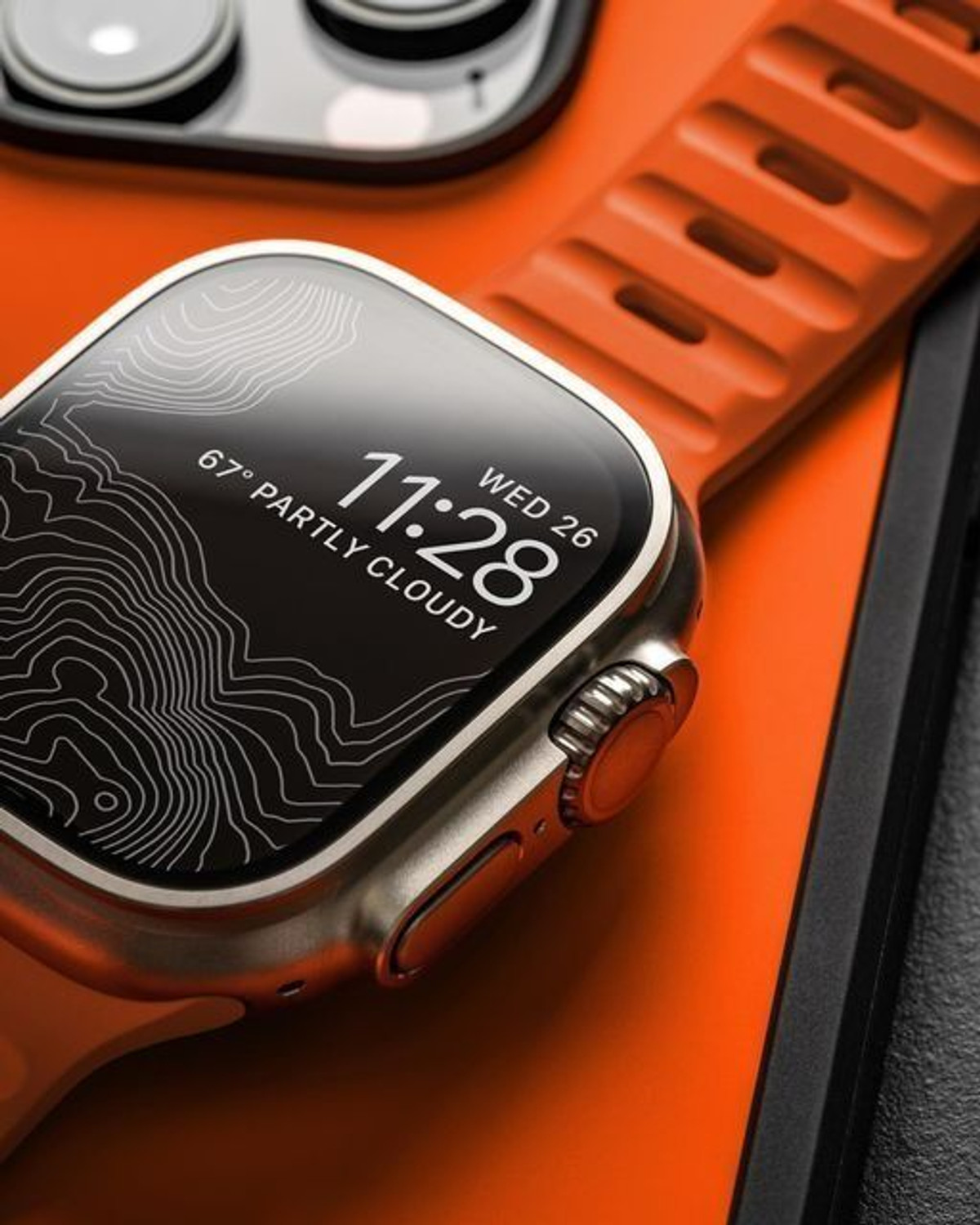 Image of Onikuma T800 BT watch 2in Big Screen Sunlight Proof Display Music Play Insta WA Notifier Smartwatch