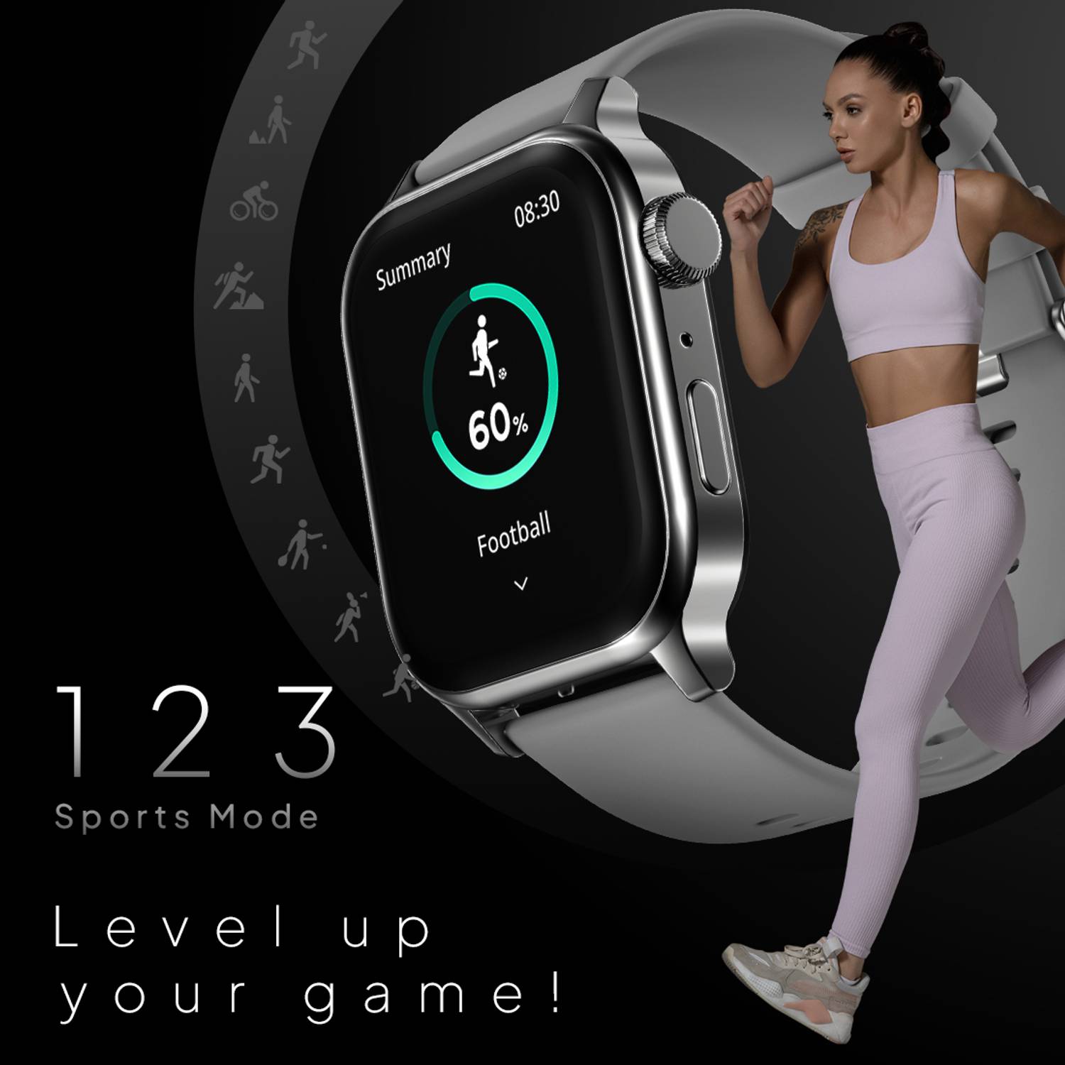 Fire-Boltt Rise 47mm Bluetooth Calling Smartwatch - Image 5