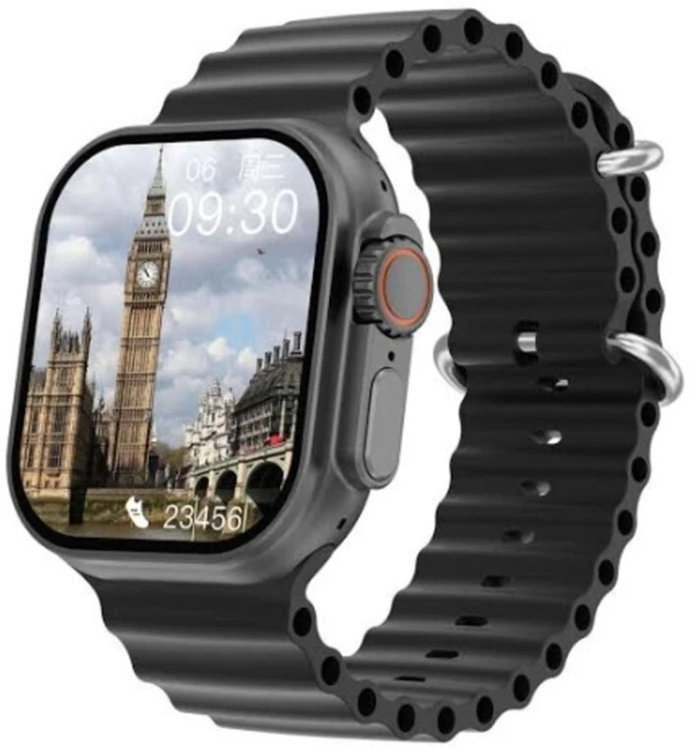 Image of Onikuma T800 BT watch 2in Big Screen Sunlight Proof Display Music Play Insta WA Notifier Smartwatch