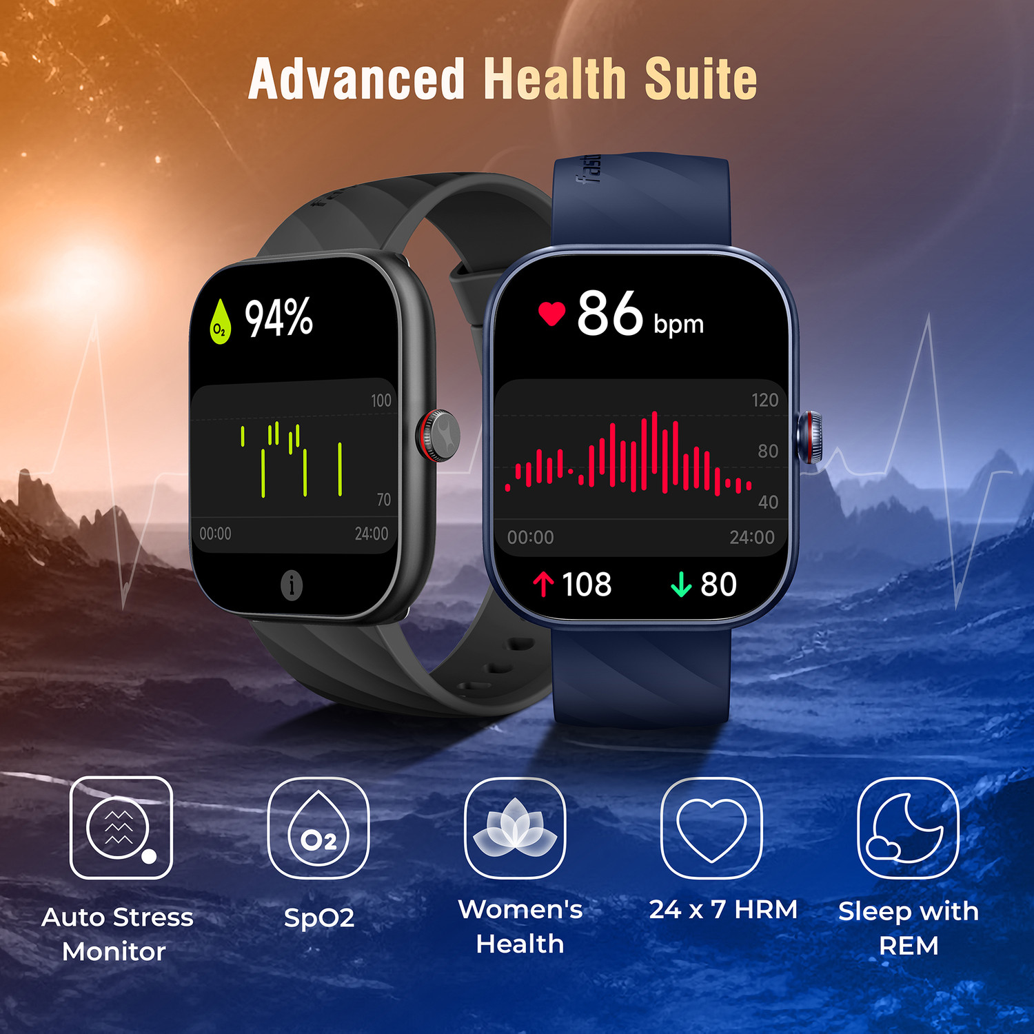 Image of Fastrack Kruz+ Smartwatch