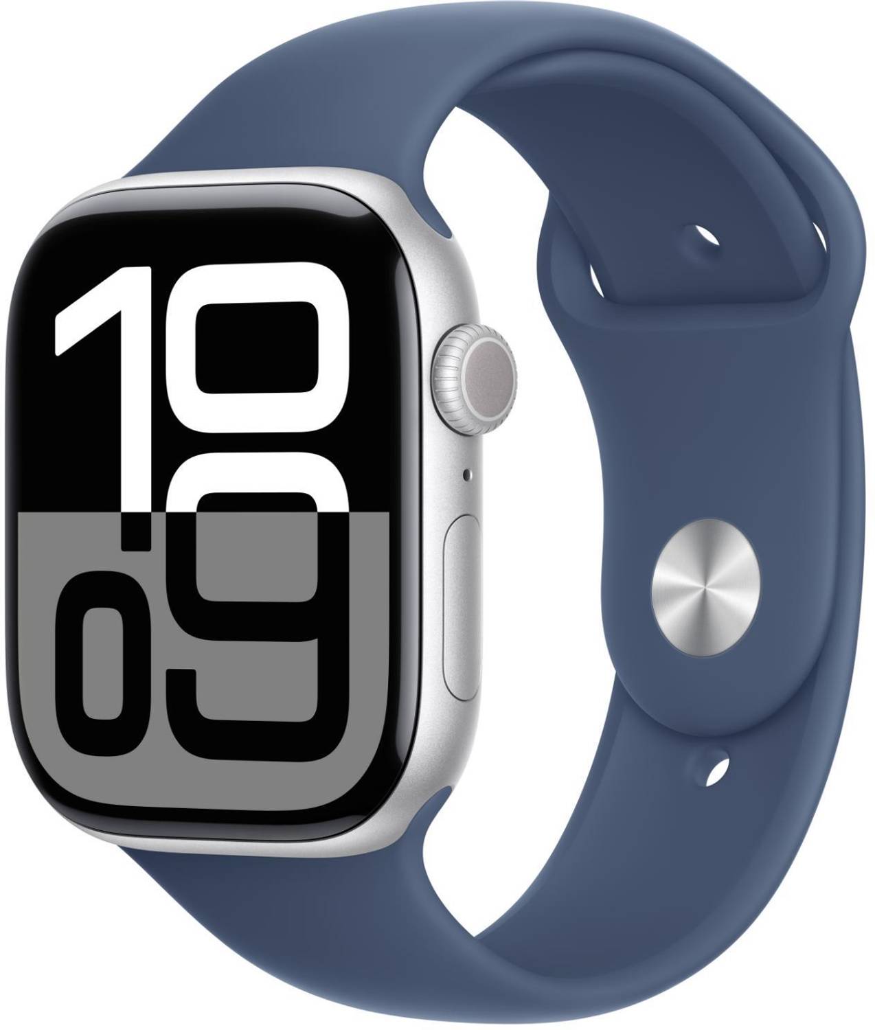 Apple Watch Series 10 GPS + Cellular 46mm Silver Aluminium with D