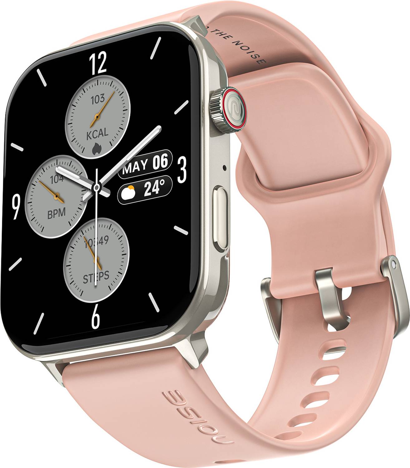 Noise Icon 5 with AI Watch Faces, AI Search, 1.95" AMOLED, Upto 1