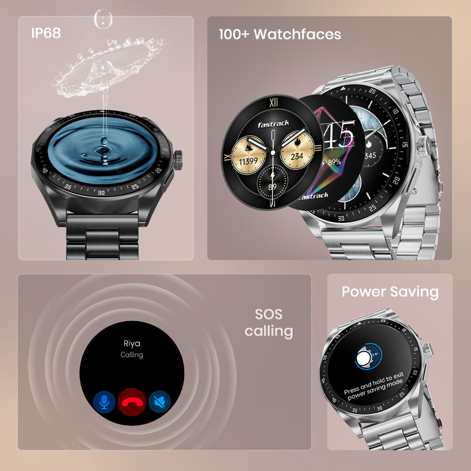 Image of Fastrack Radiant FX1 Smartwatch