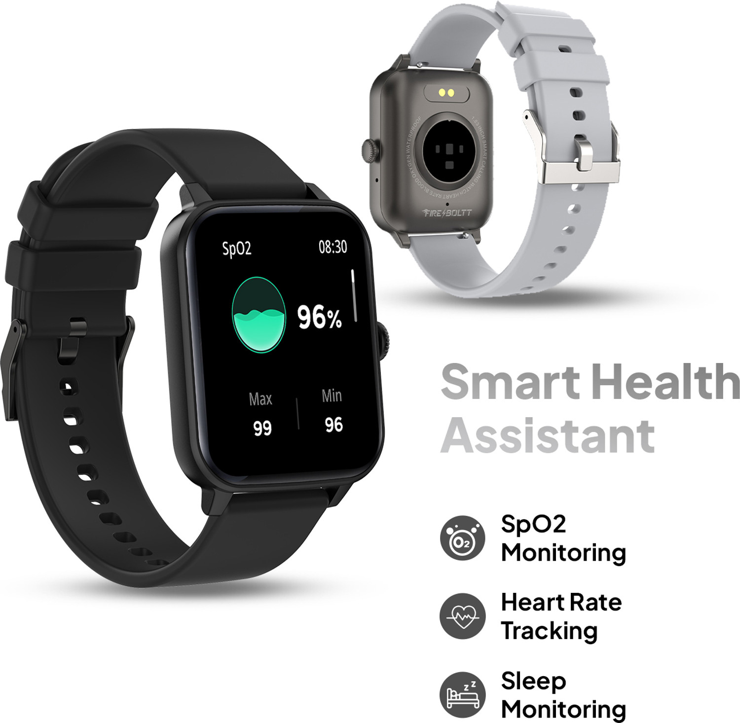 Image of Fire-Boltt 46.5mm (1.83) Bluetooth Calling Smartwatch, 100+ Sports Modes Smartwatch