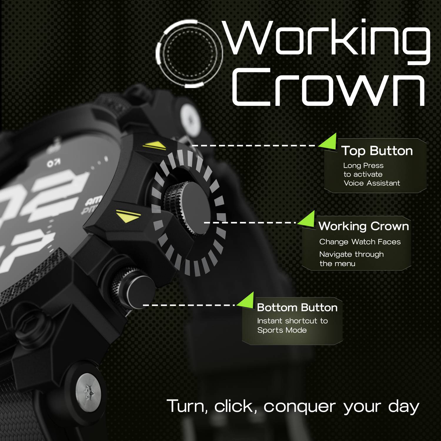 GOBOULT Thrux 1.39'' HD GPS Smartwatch - Image 2