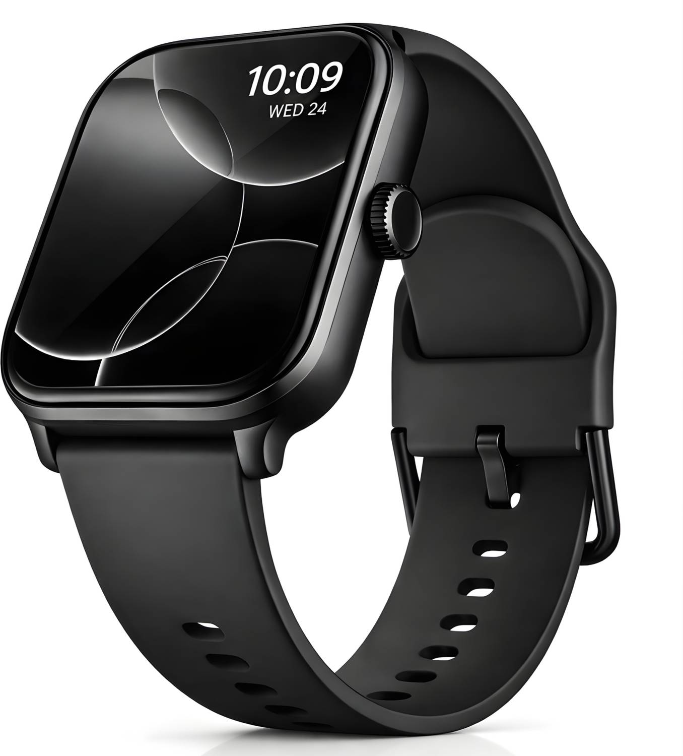TECHIO Bluetooth Calling Amoled Display 4.97 & Rotating Crown, 1