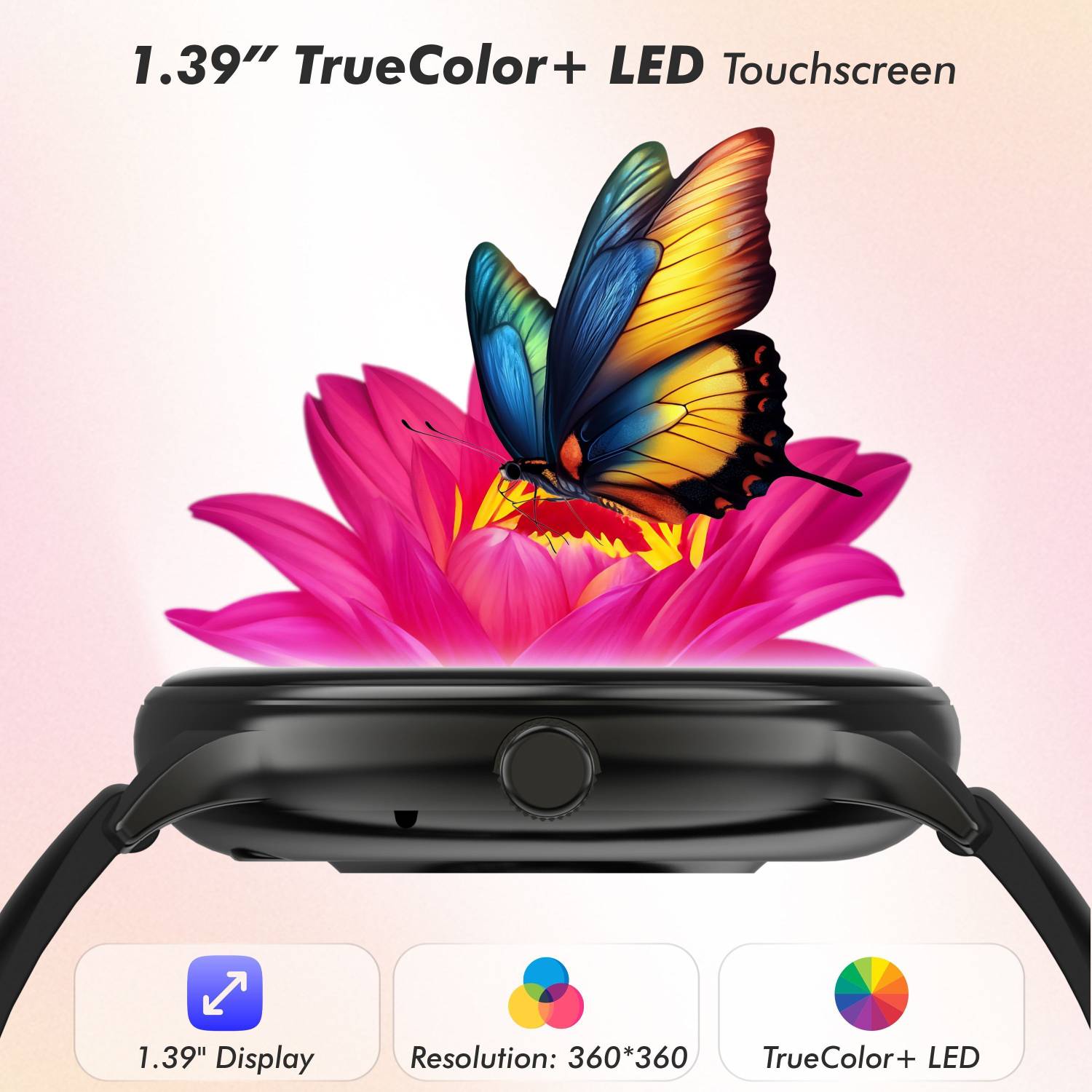 Nervfit Activ Pro 1.39'' Smartwatch - Image 2