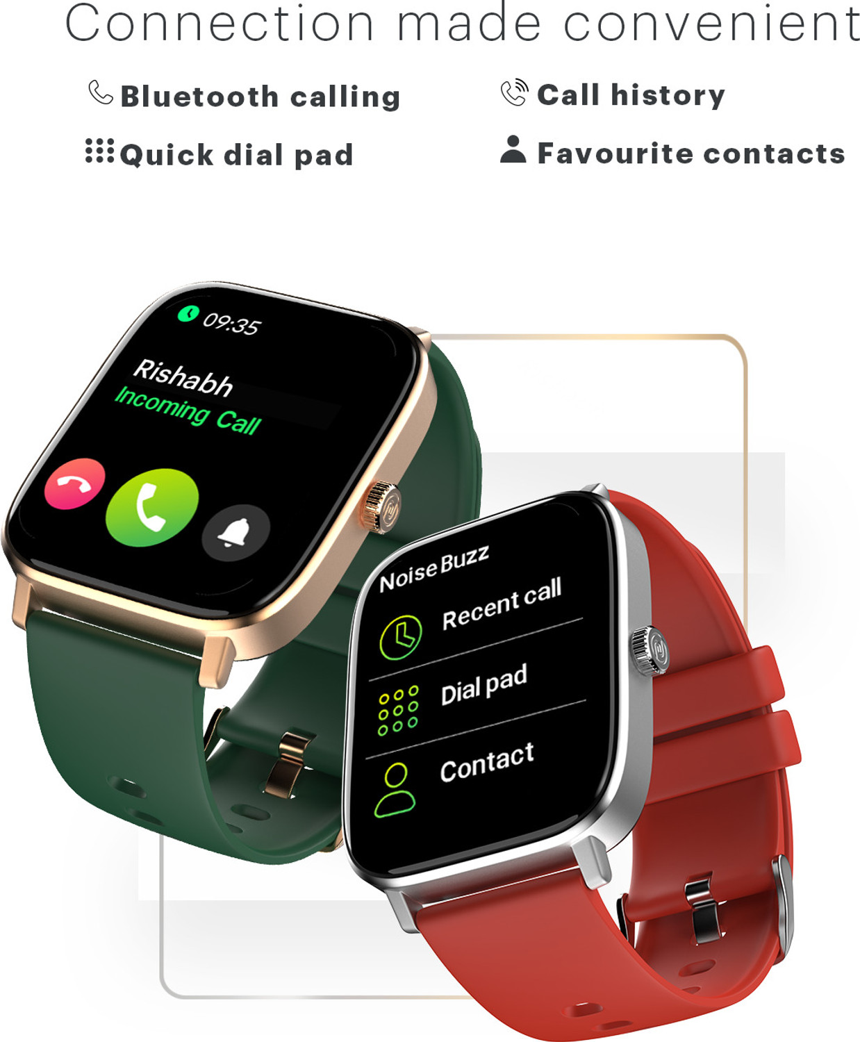 Image of Noise Colorfit Icon 2 1.8'' Display with Bluetooth Calling, AI Voice Assistant Smartwatch
