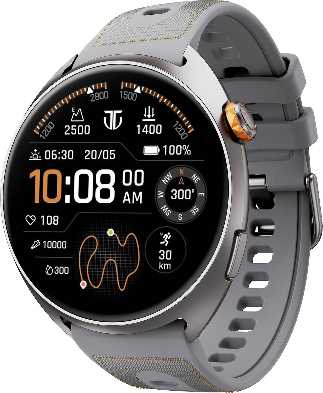 Titan Celestor 2.0 Smartwatch Gray - Image 1