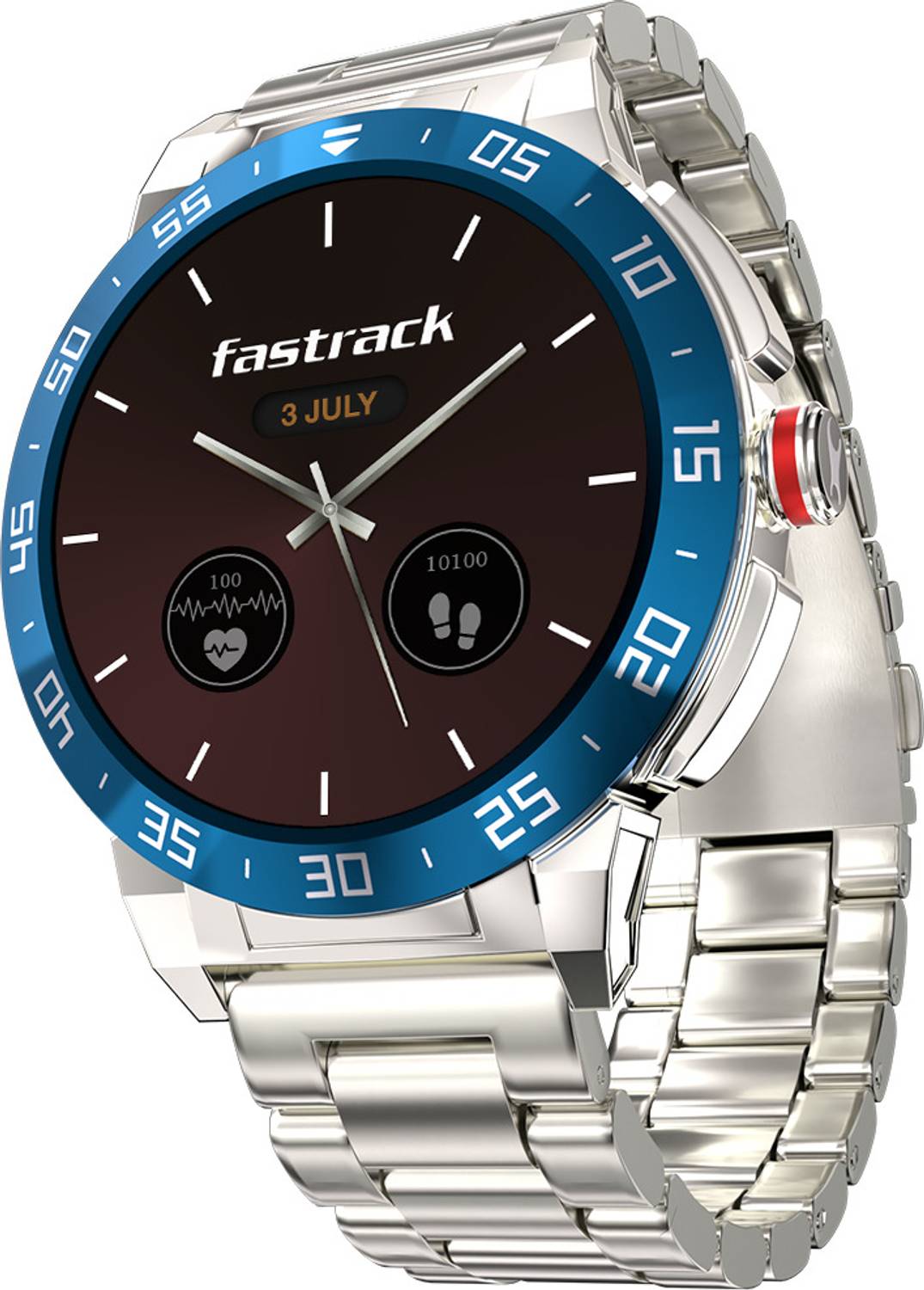 Fastrack Magnus FX3 37mm Super UltraVu Display Working Crown BT