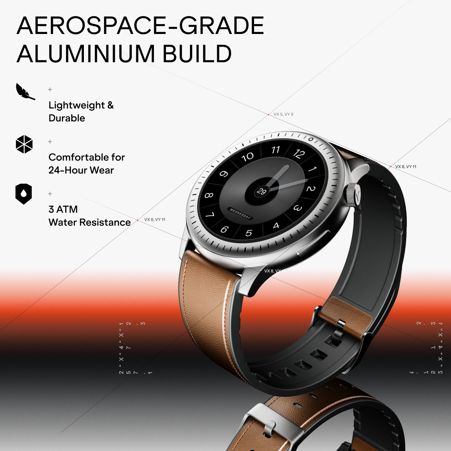 Image of boAt Valour Watch 1 R,AI Habit Builder,Aluminium Body,1.43''3D Vibrant AMOLED Display Smartwatch