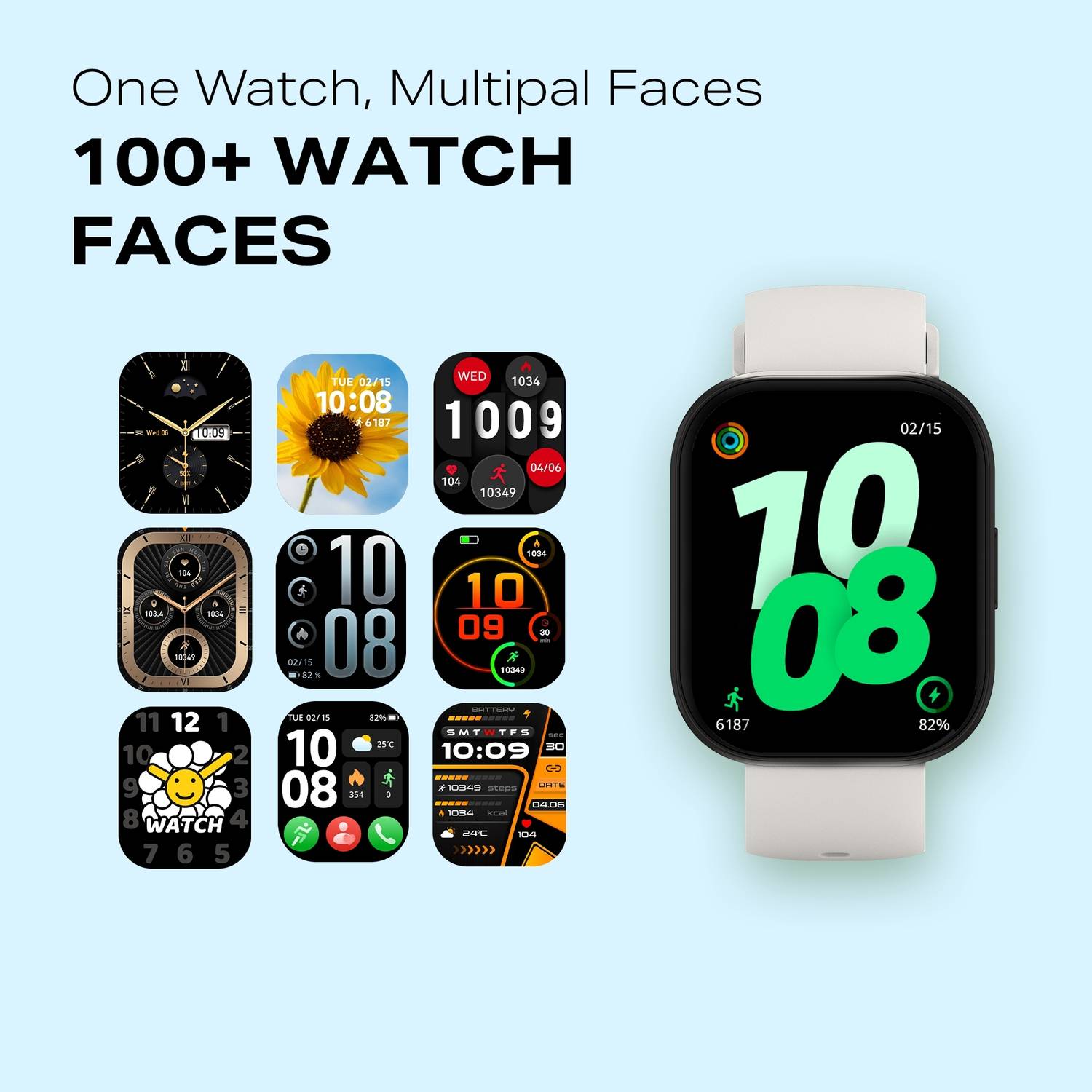 Infinix Xwatch H5 Pro Smartwatch Gray - Image 4