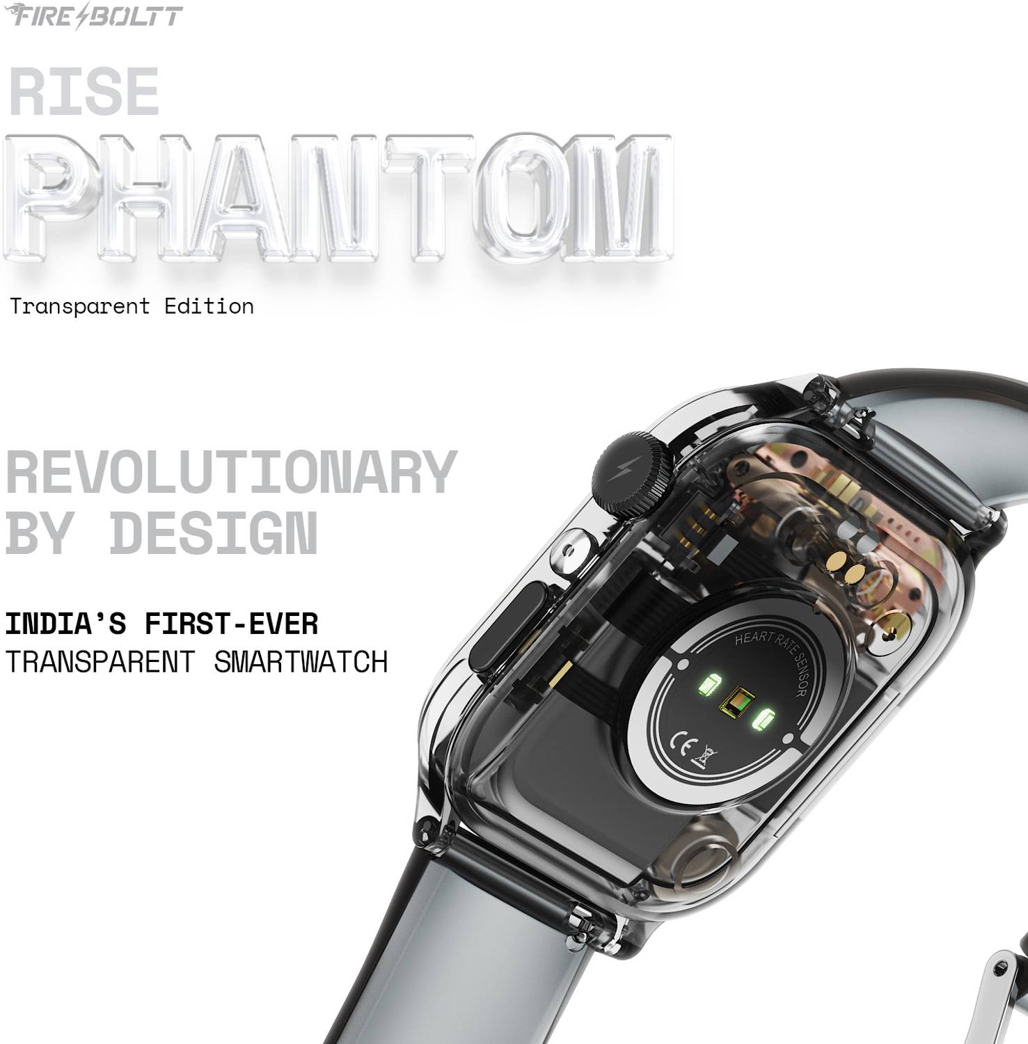 Fire-Boltt Rise Phantom 1.85 Display Smartwatch - Image 2