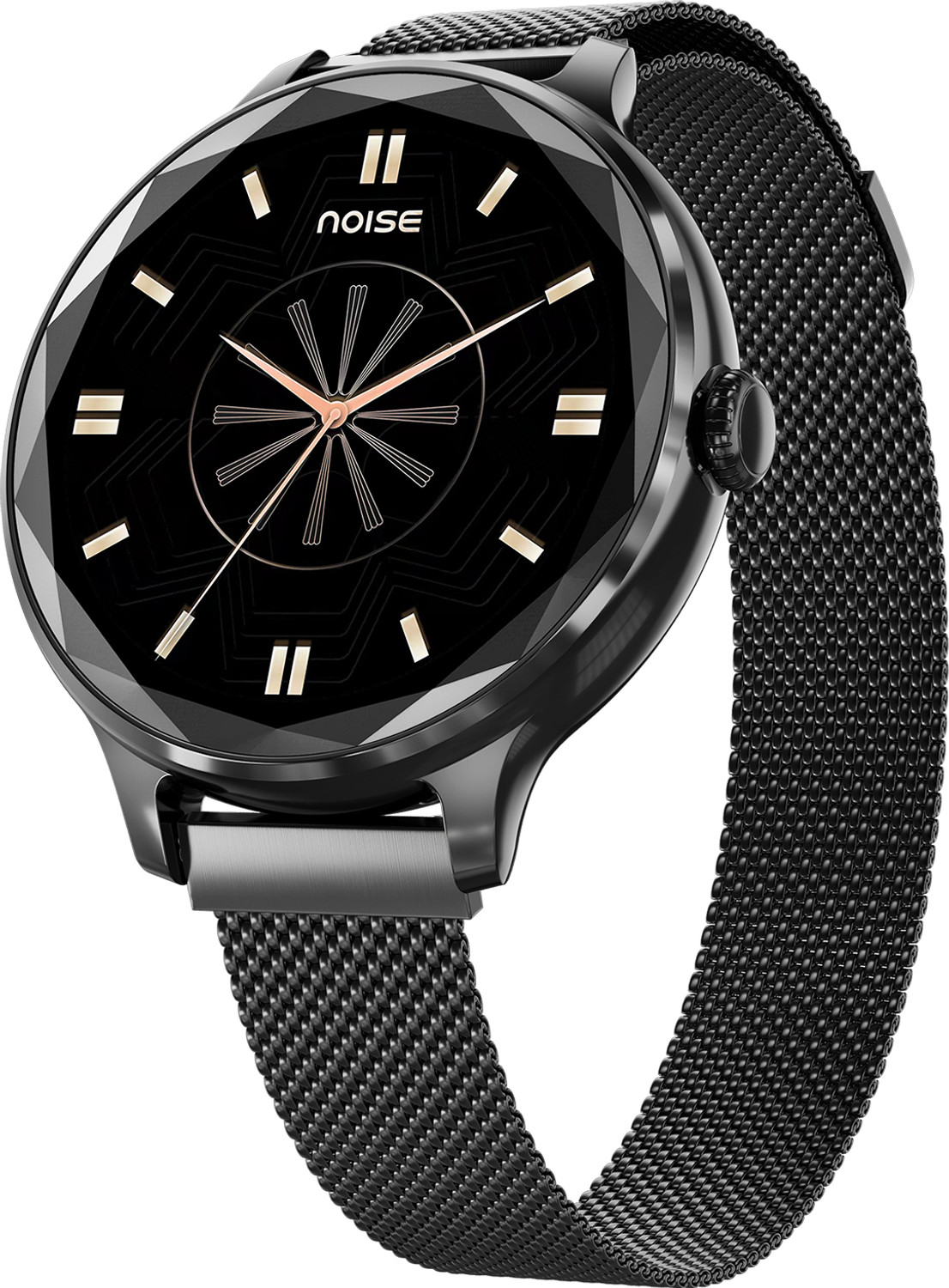 Image of Noise Diva Diamond-cut Dial, AMOLED Display, Glossy Metallic Finish Smartwatch
