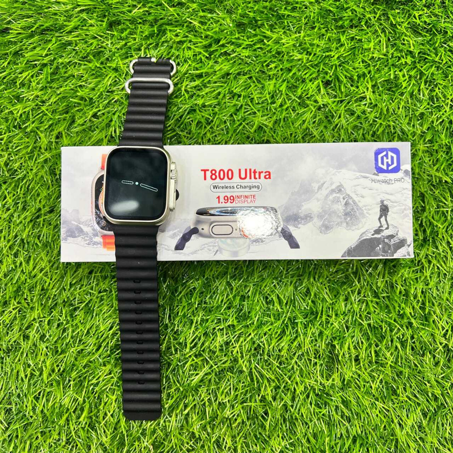 Image of Onikuma T800 BT watch 2in Big Screen Sunlight Proof Display Music Play Insta WA Notifier Smartwatch