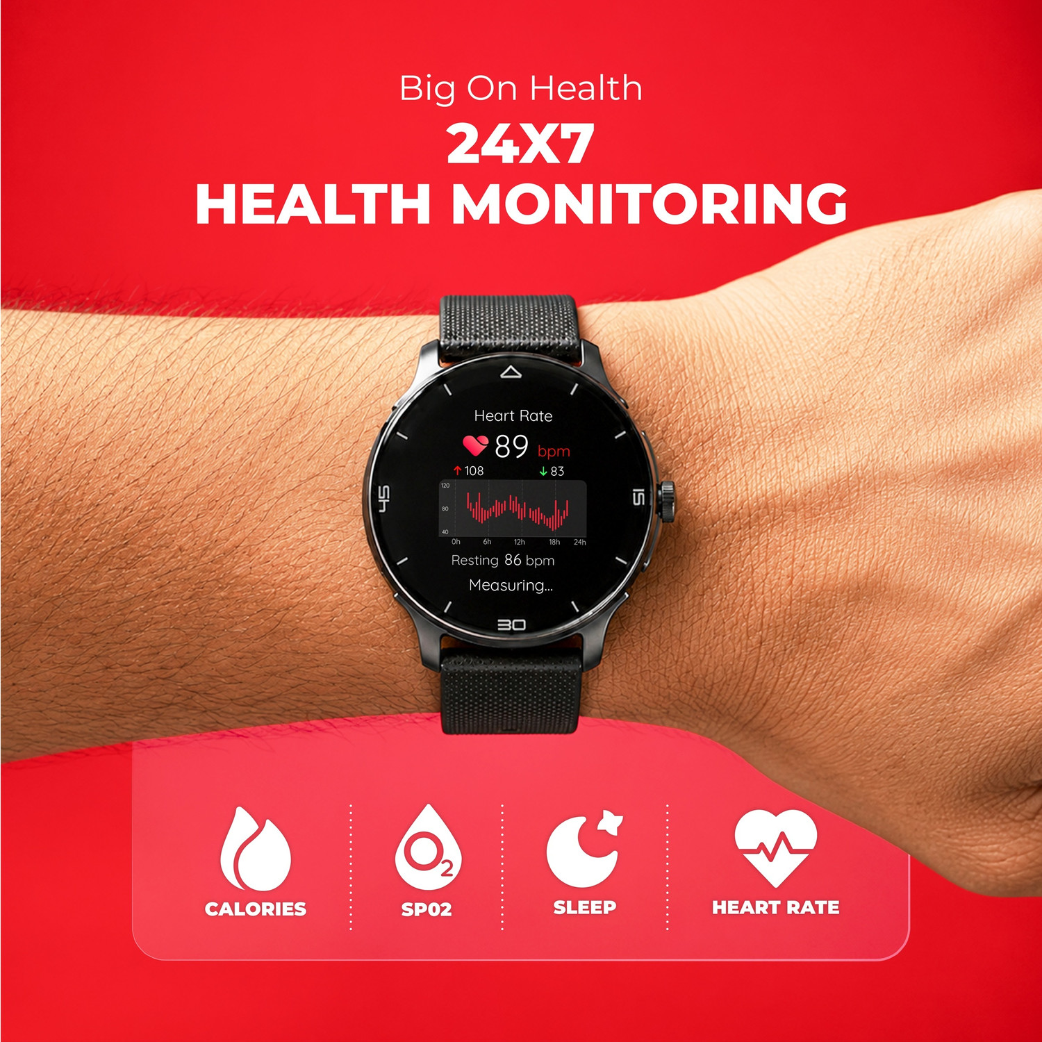 Image of Fastrack Smart Revoltt R1 Smartwatch
