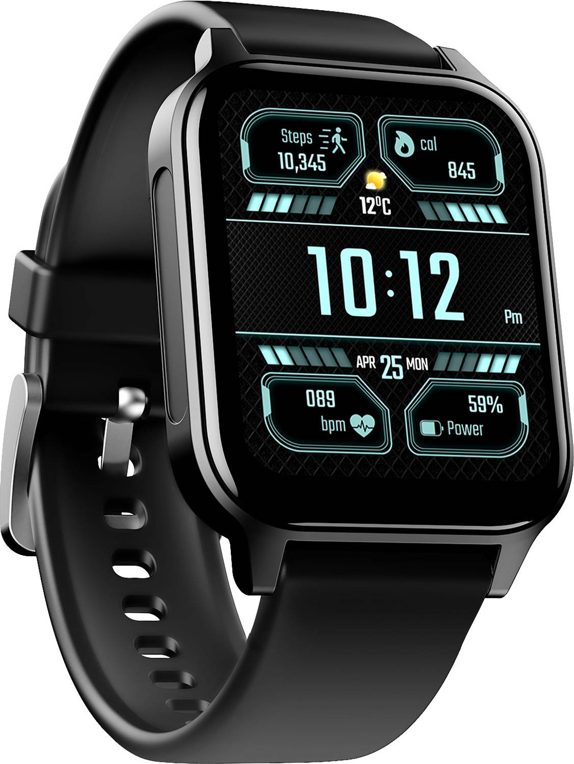 boAt Storm Connect Plus w/ 4.85 cm(1.91")HD Display, Bluetooth Calling, ENx Tech Smartwatch