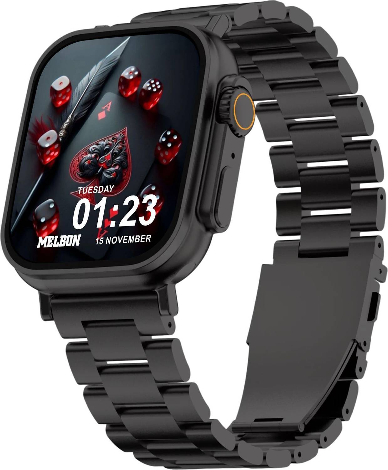 Melbon BT Calling Smartwatch 1.99" TFT Display Premium Look 1