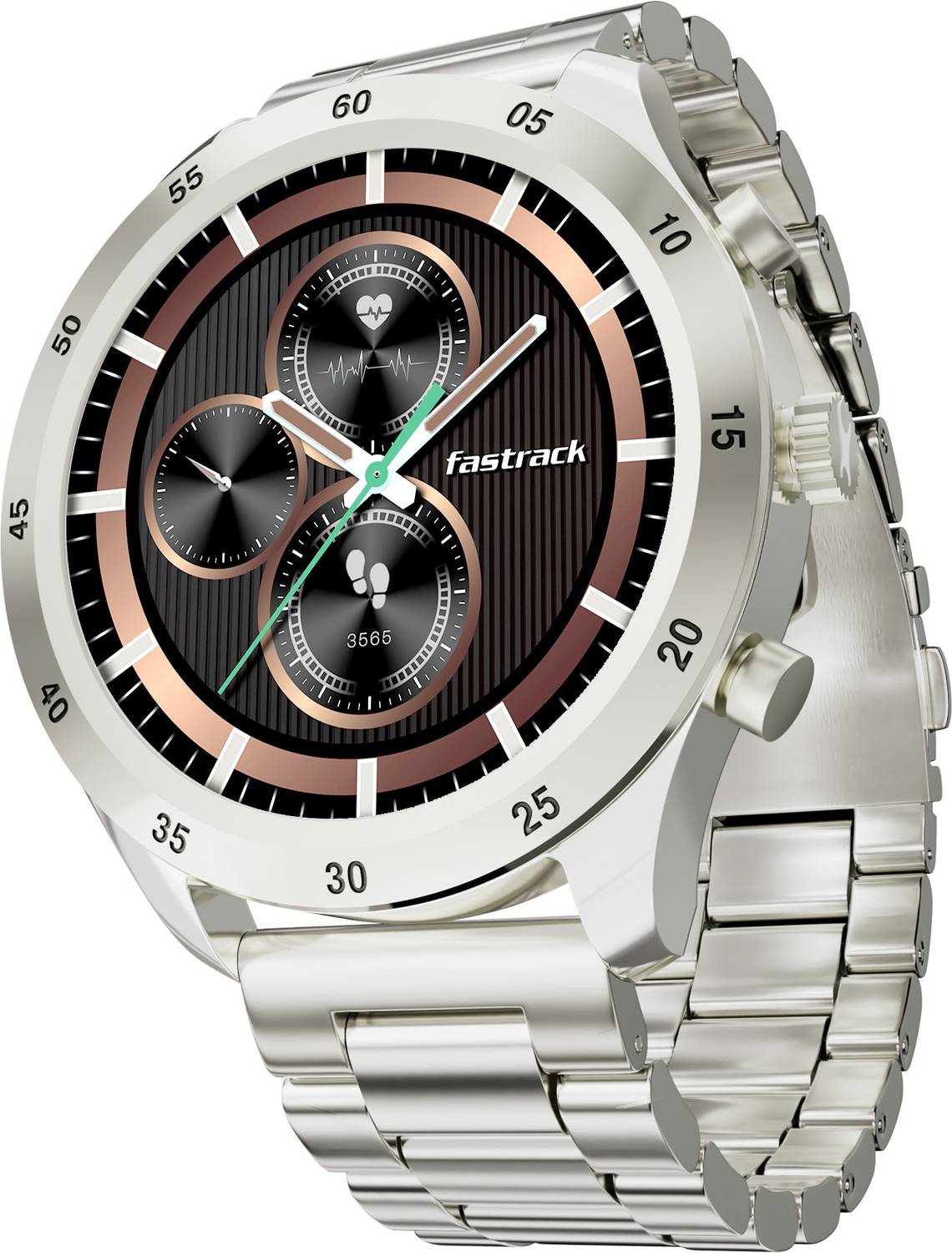 Fastrack Magnus FX2-1.32''UltraVU Display Metal Design SS Strap S