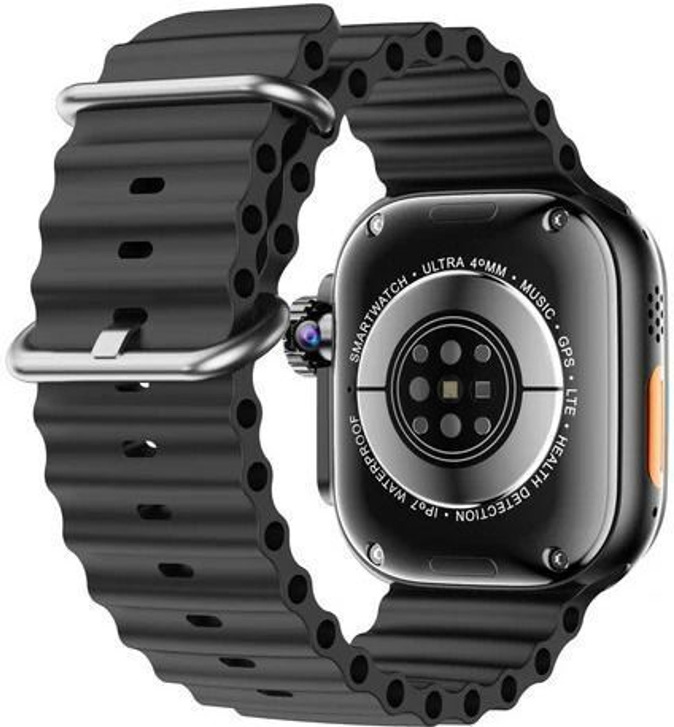 Image of SEHUB WS Ultra S9 Black 4G /5G Android Watch 180 Camera AMOLED GPS WiFi 8GB+128GB Smartwatch
