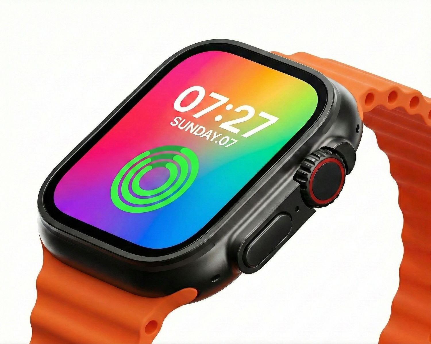 Image of Veritas Enterprises T800 Ultra Waterproof Smartwatch with Heart Rate & SpO2 Monitoring Smartwatch