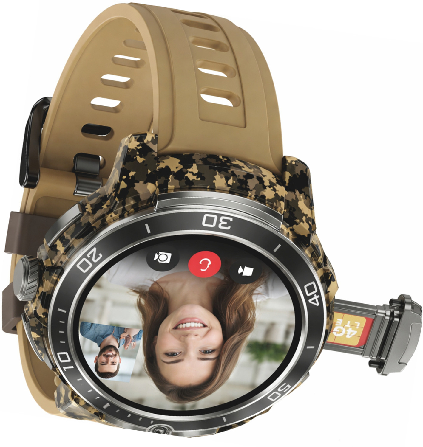 Image of Safal Kisan 5G Android Smart Watch SIM Support WiFi /YouTube /Facebook Support Smartwatch