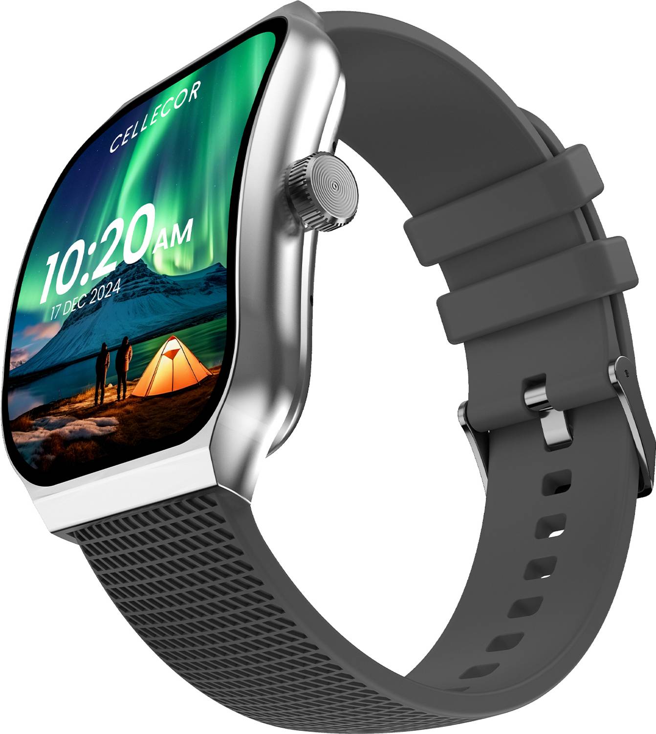Cellecor RISE 2.01" Curved HD Display 800 NITS AOD BT-Calling