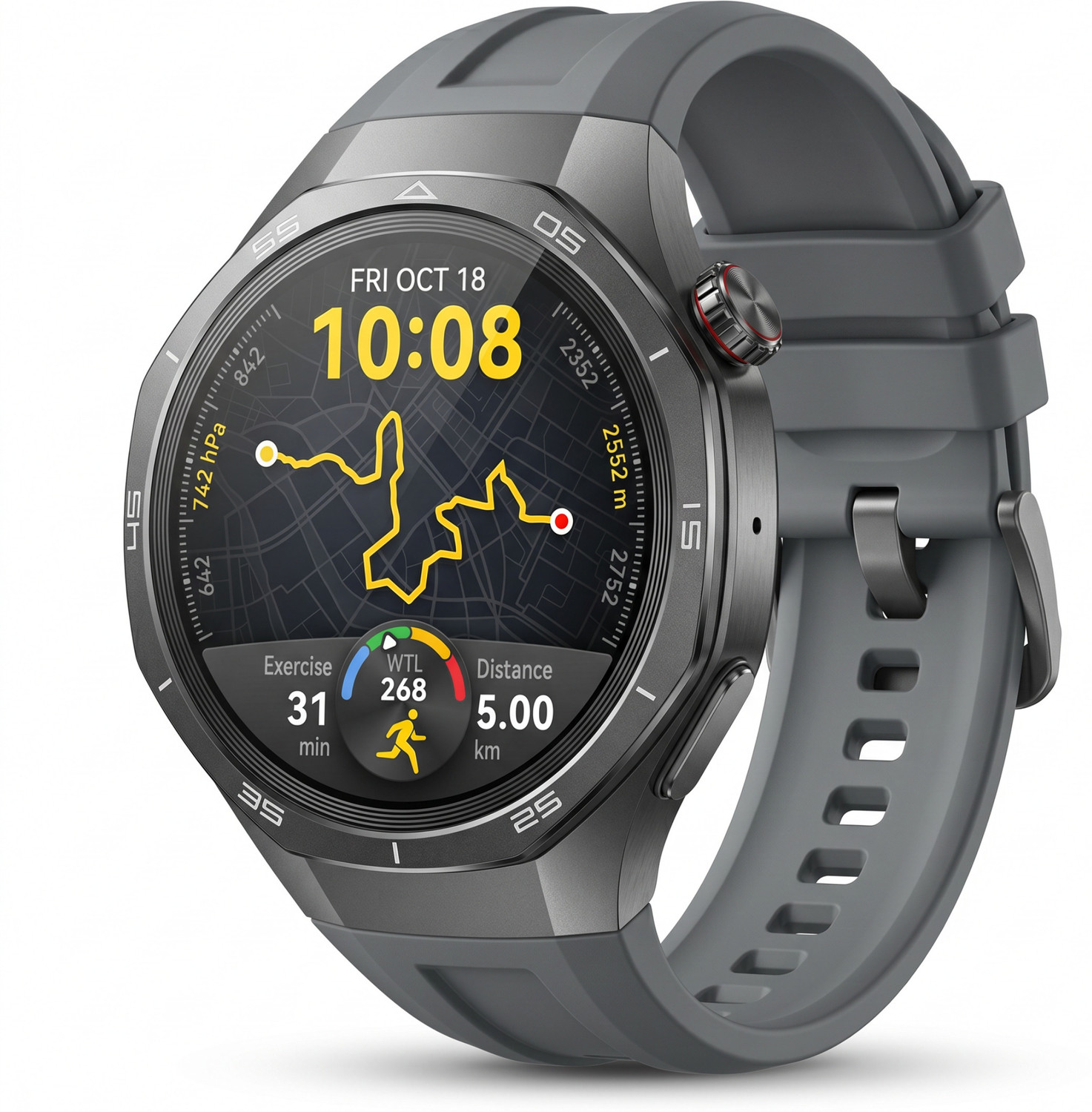 Image of Trendz AeroX PulsePro AMOLED BT Calling Smart Watch IPX5 120 Sport Health Mode 200 Face Smartwatch