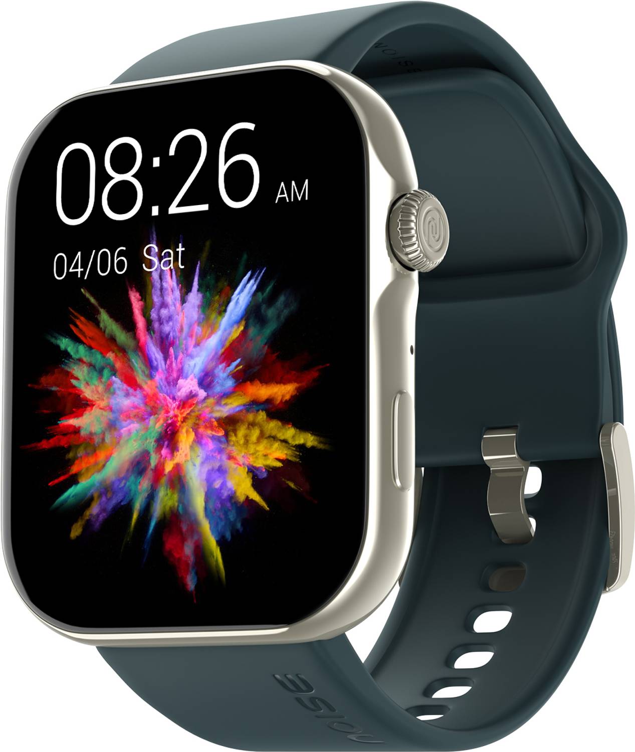Noise Vision 3 with 1.96" AMOLED display with Thin Bezel, Metalli