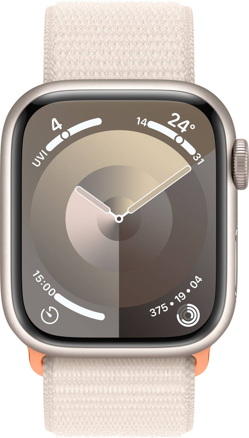 Apple Watch Series 9 GPS + Cellular 41mm Starlight Case & Starlig