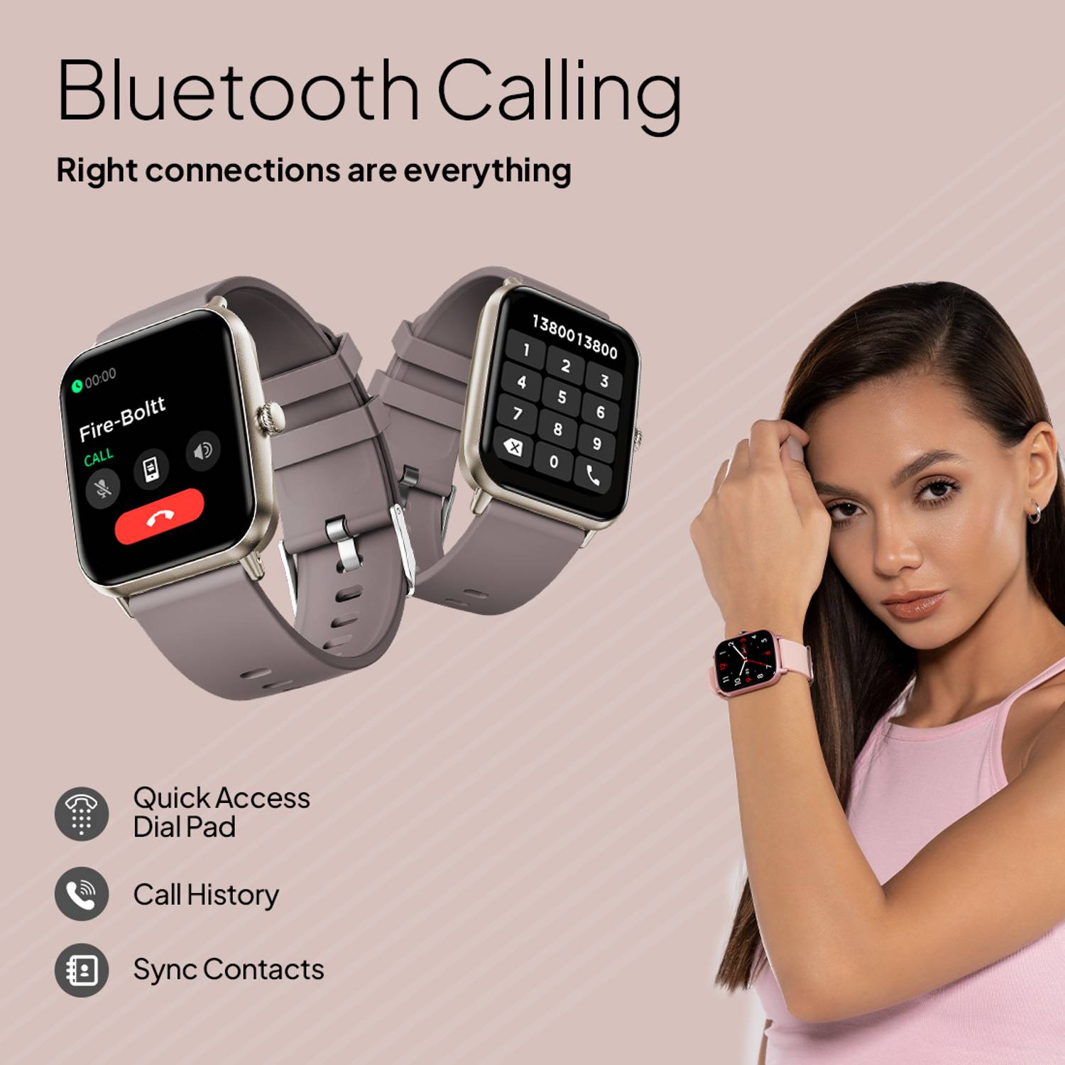 Fire-Boltt Ninja Calling Pro Plus 1.83" Display Smartwatch - Image 3