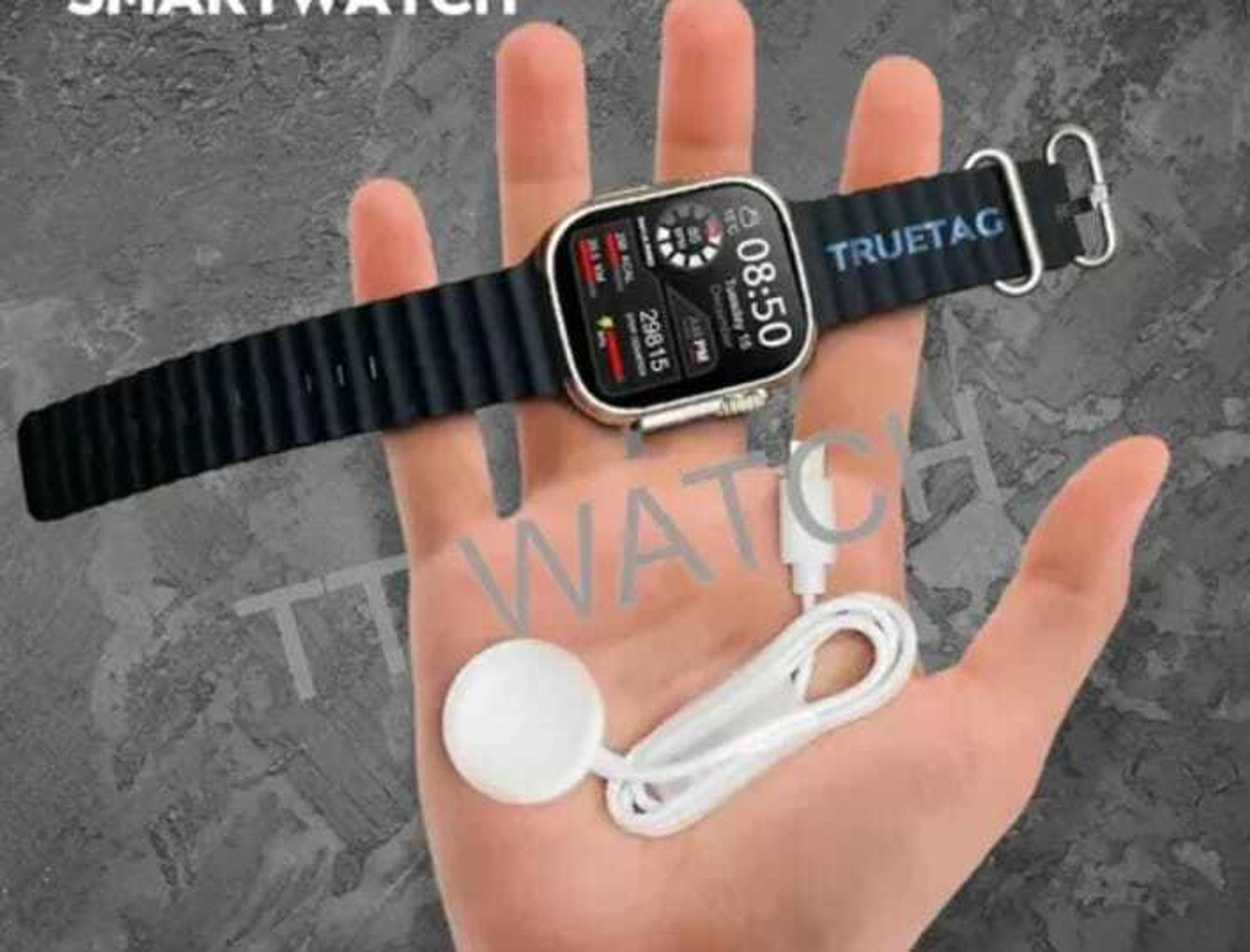 Image of Onikuma T800 BT watch 2in Big Screen Sunlight Proof Display Music Play Insta WA Notifier Smartwatch