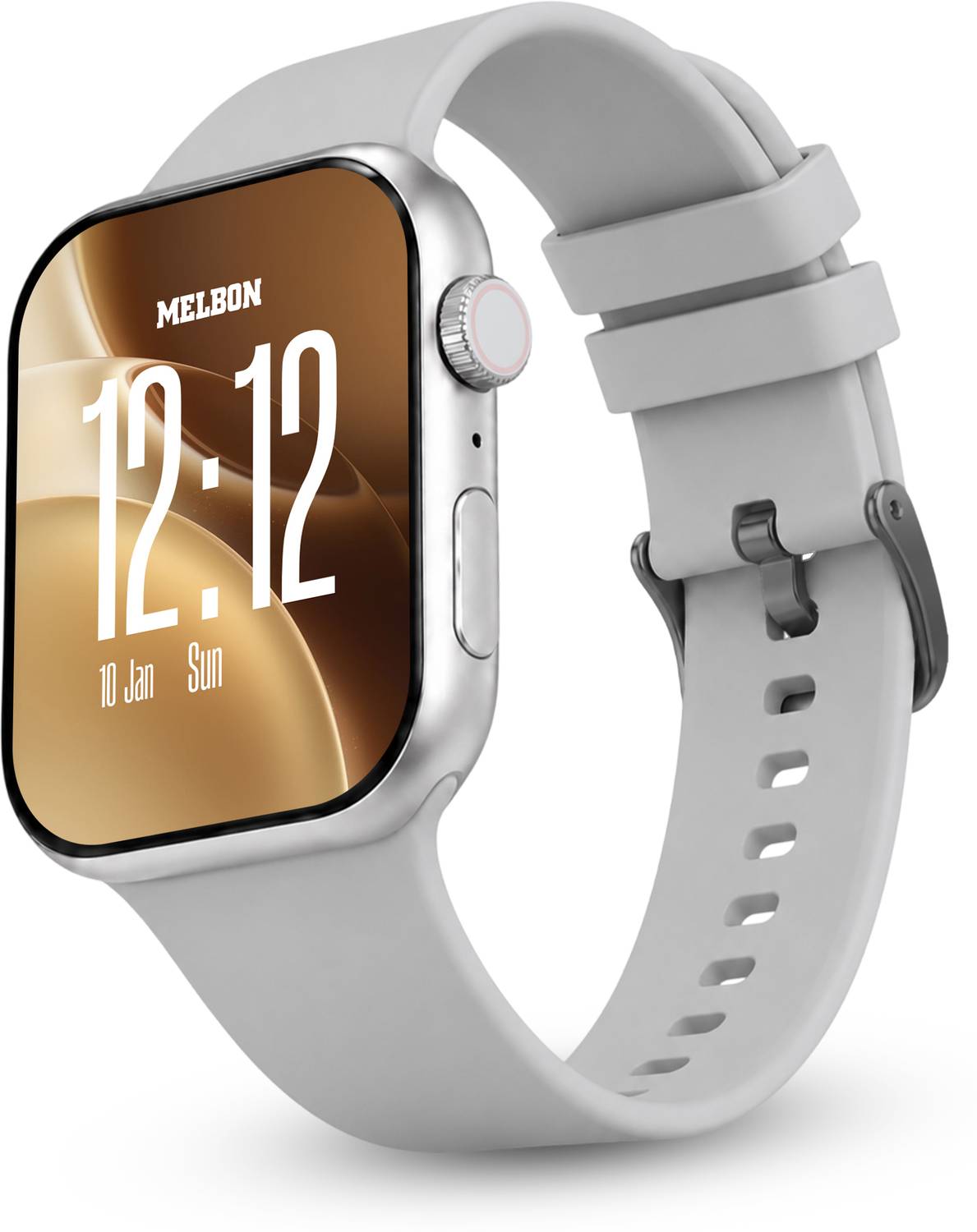 Melbon 1.69" AMOLED Display Smartwatch with Heart Rate & SpO2 Tracker Smartwatch Smartwatch