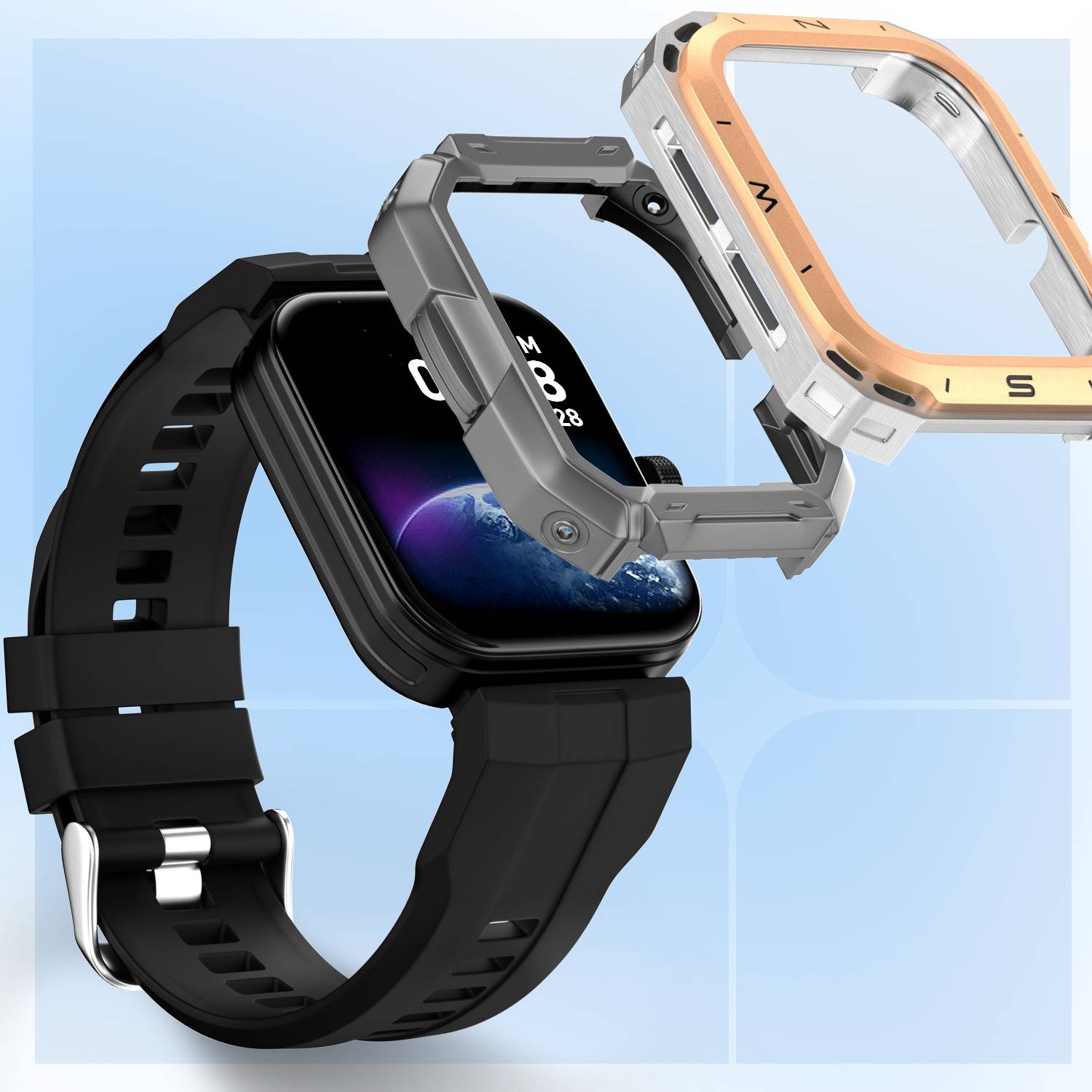 Noise Triumph 1.85" Display with swappable dial cases, BT Calling